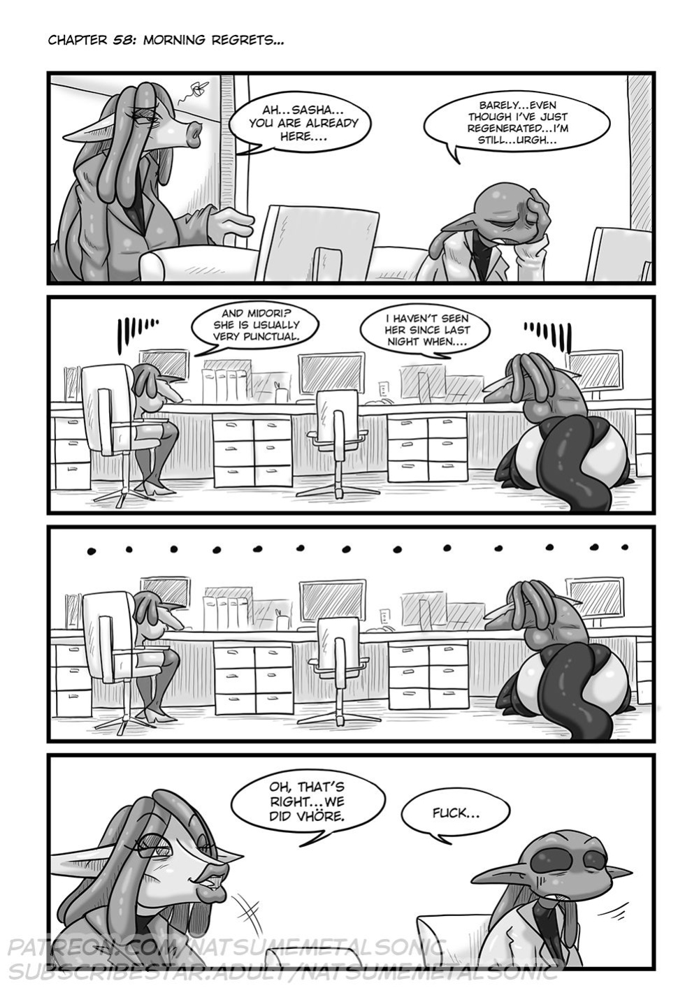 I think my Boss wants eat me. (on going)