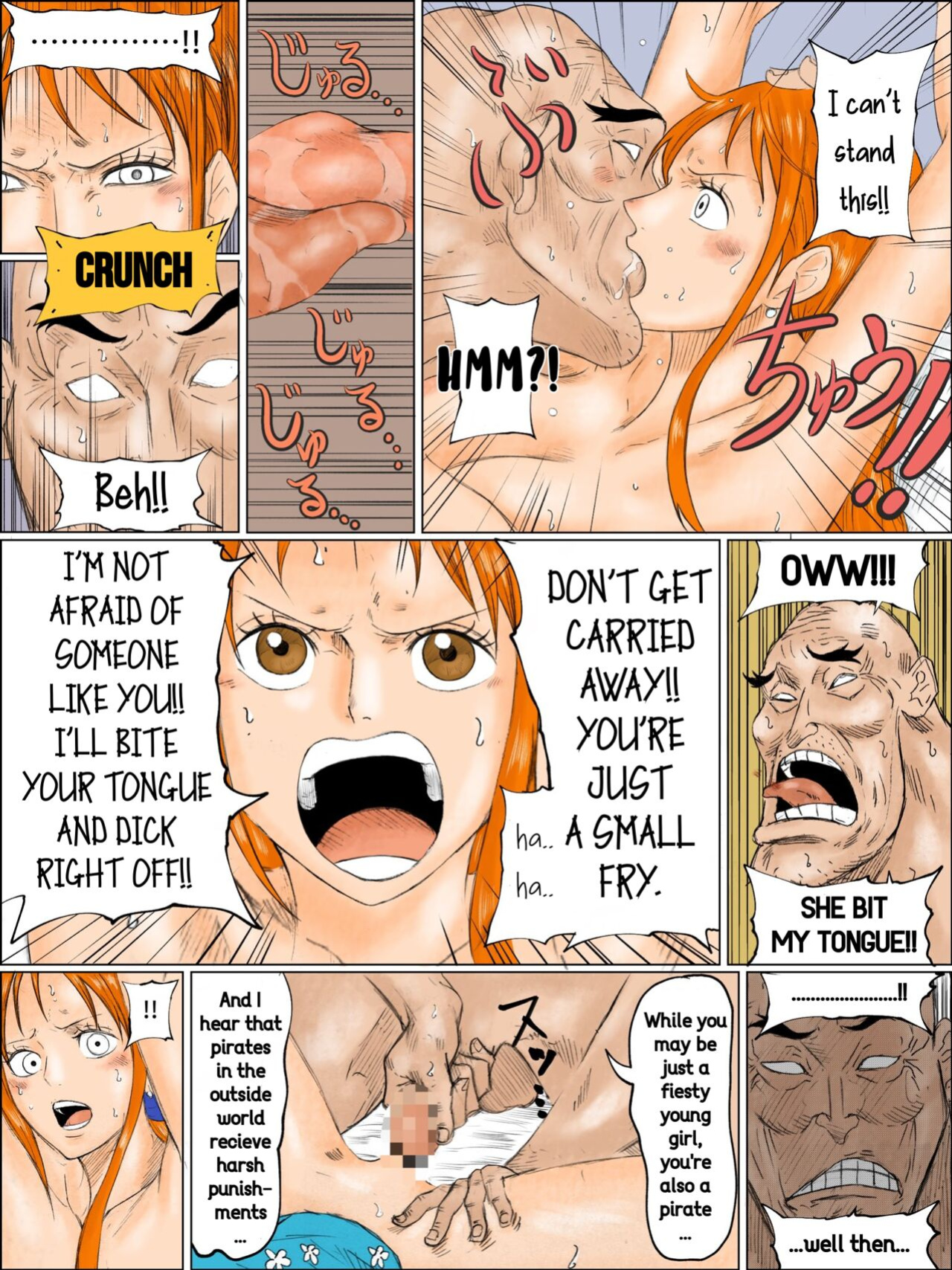 [Azurite] Nami Wanokuni + Bonus Page (One Piece) [biggiedickie]