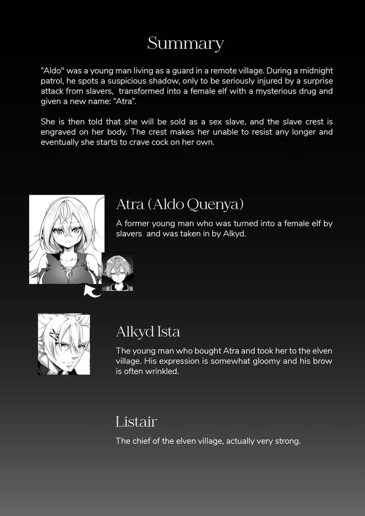 [Slime no Kanmuri (Kanmuri)] Elfka no Kusuri 2 | Elvification Drug 2 [Black Grimoires]