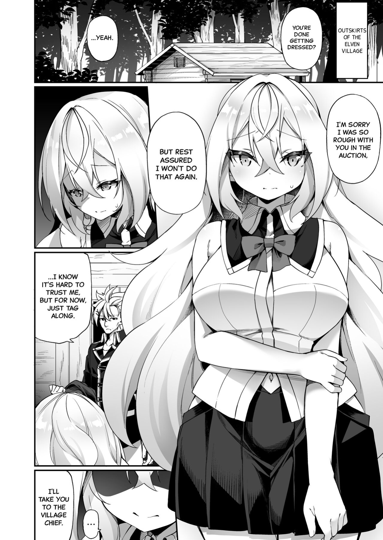 [Slime no Kanmuri (Kanmuri)] Elfka no Kusuri 2 | Elvification Drug 2 [Black Grimoires]