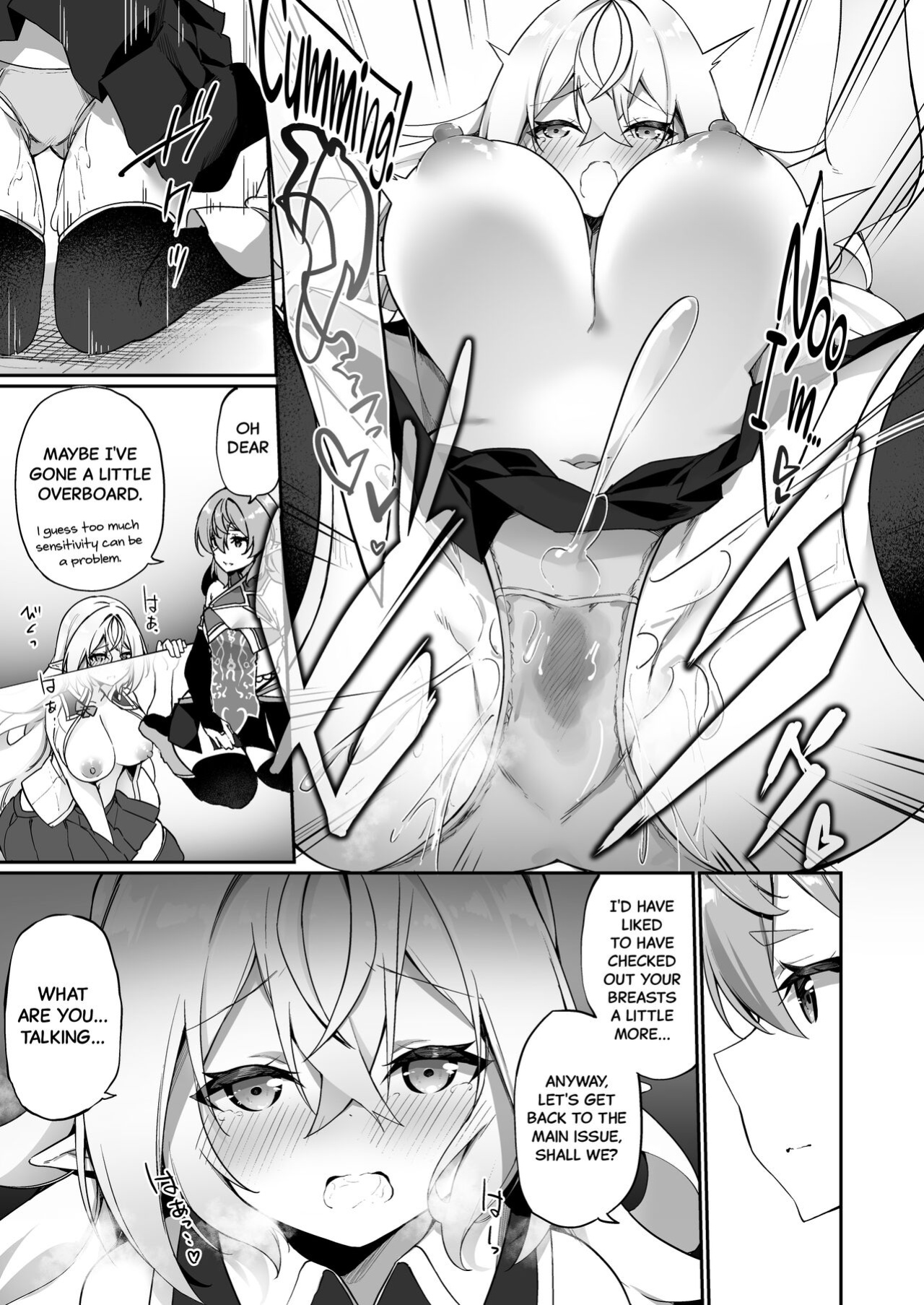 [Slime no Kanmuri (Kanmuri)] Elfka no Kusuri 2 | Elvification Drug 2 [Black Grimoires]