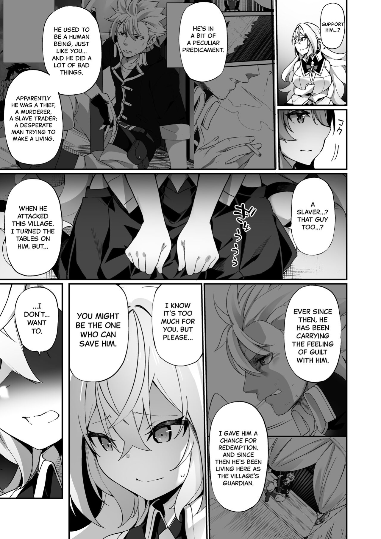 [Slime no Kanmuri (Kanmuri)] Elfka no Kusuri 2 | Elvification Drug 2 [Black Grimoires]