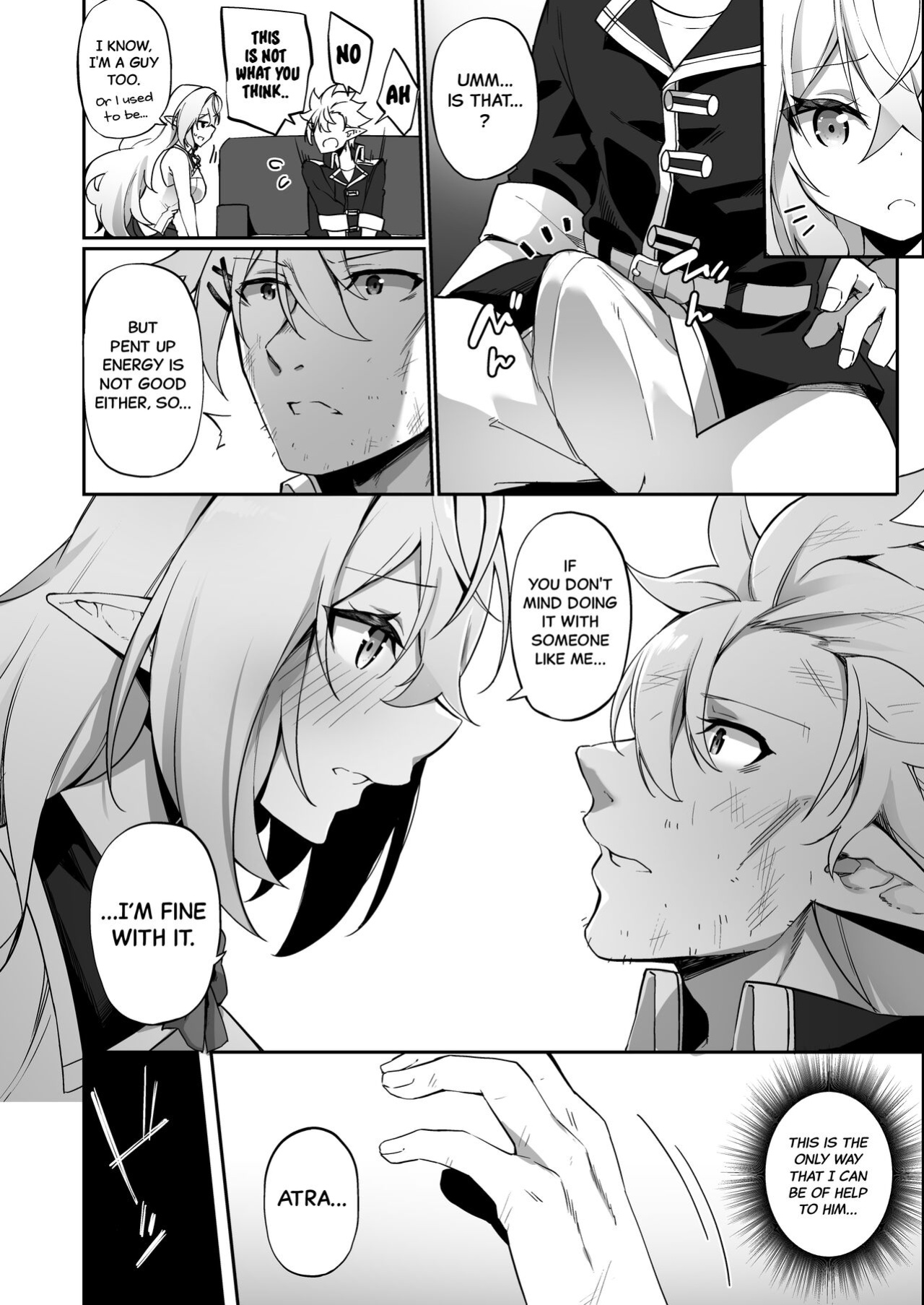 [Slime no Kanmuri (Kanmuri)] Elfka no Kusuri 2 | Elvification Drug 2 [Black Grimoires]