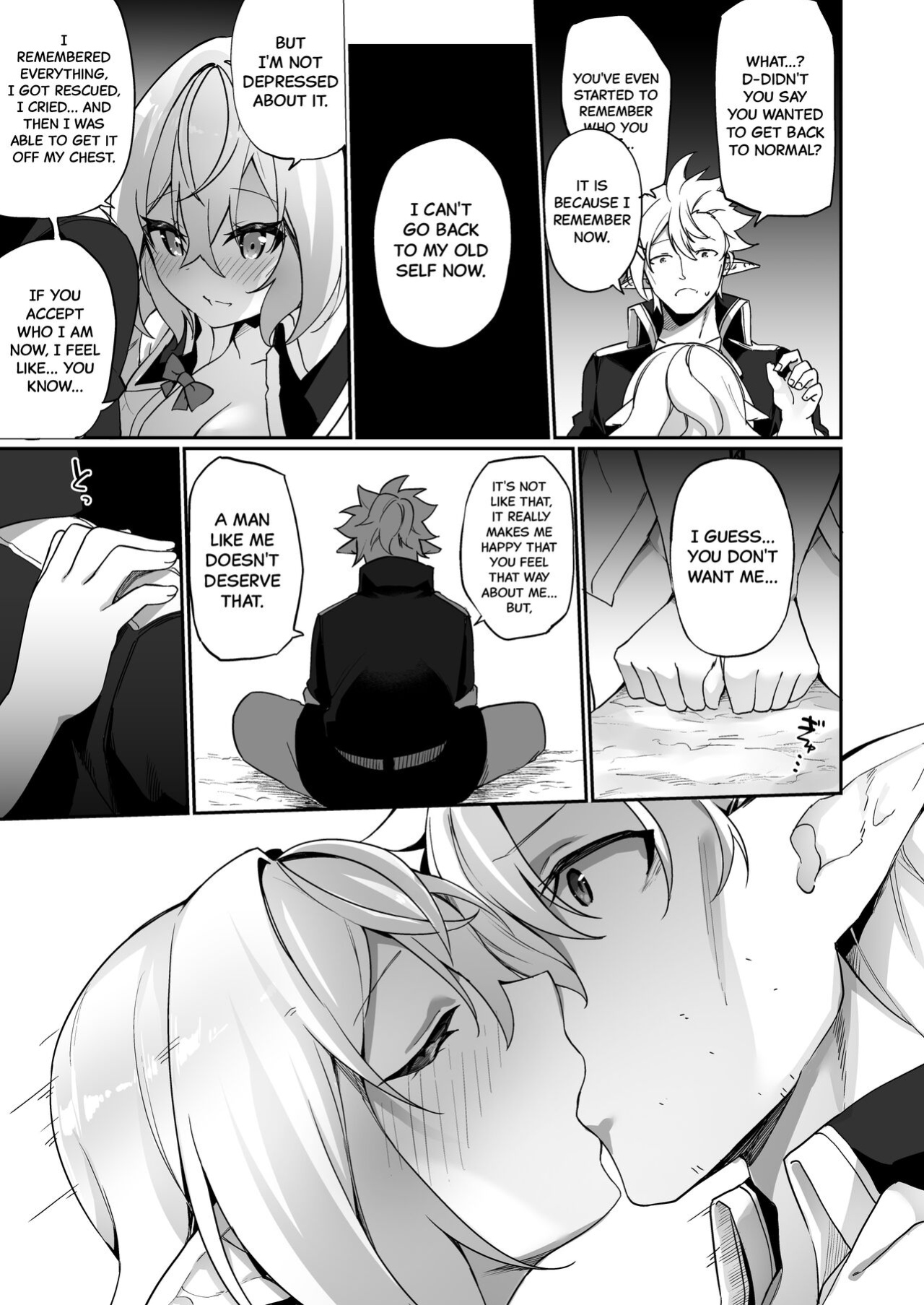 [Slime no Kanmuri (Kanmuri)] Elfka no Kusuri 2 | Elvification Drug 2 [Black Grimoires]