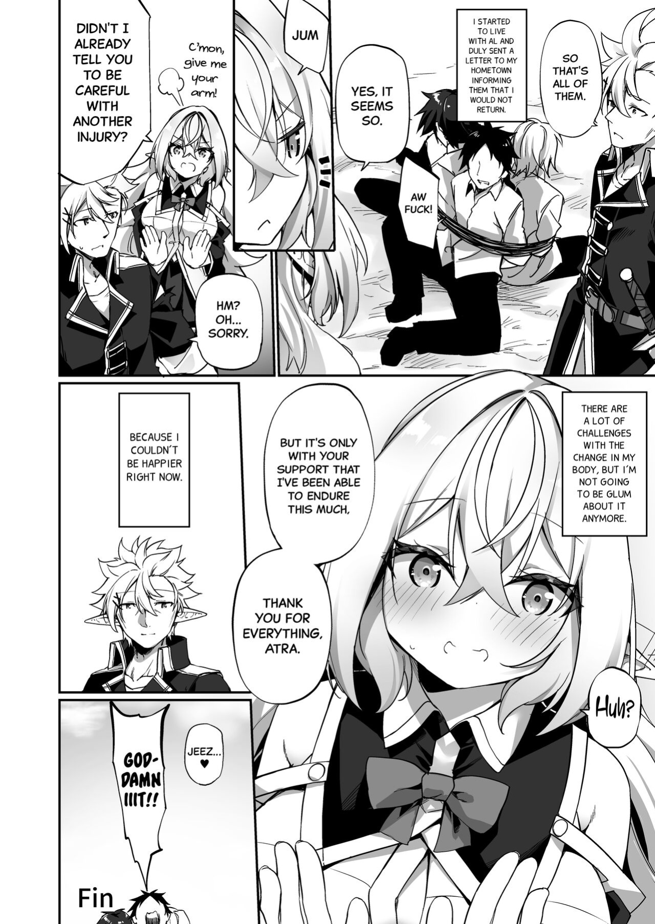 [Slime no Kanmuri (Kanmuri)] Elfka no Kusuri 2 | Elvification Drug 2 [Black Grimoires]