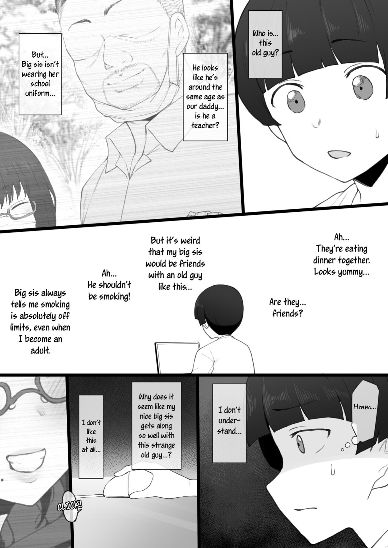 [Terasu MC] Daisuki na Onee-chan ni Karita Pasocon no Naka ni... | On the Laptop My Beloved Big Sister Lent Me…
