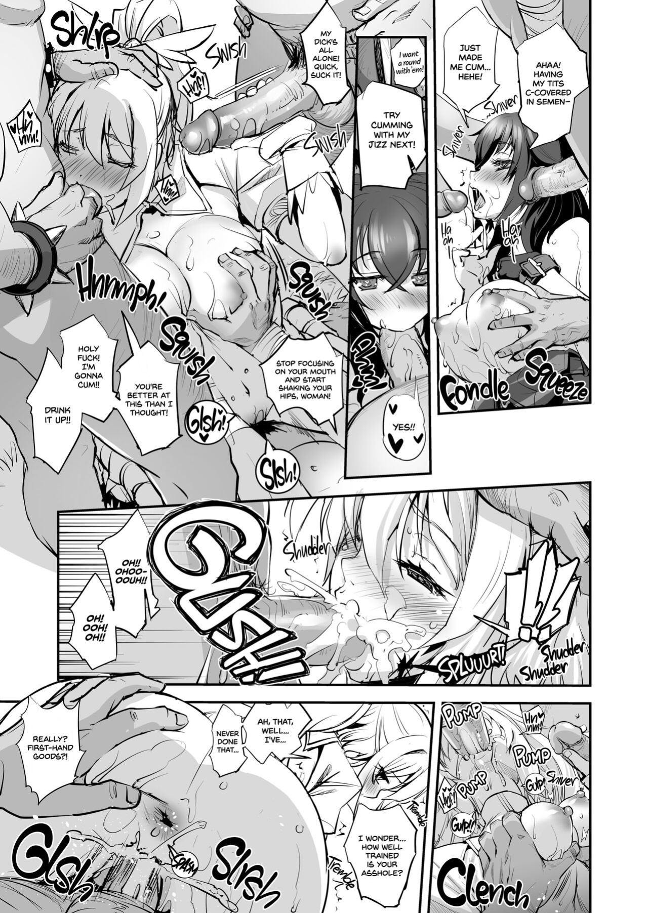 [G-Power! (SASAYUKi)] Shiro to Kage no Okugai Yuugi | Nanaly and Rita’s Outdoor Frolicking (Sennen Sensou Aigis)