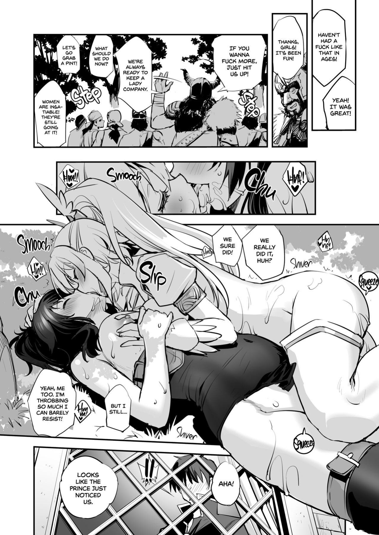 [G-Power! (SASAYUKi)] Shiro to Kage no Okugai Yuugi | Nanaly and Rita’s Outdoor Frolicking (Sennen Sensou Aigis)
