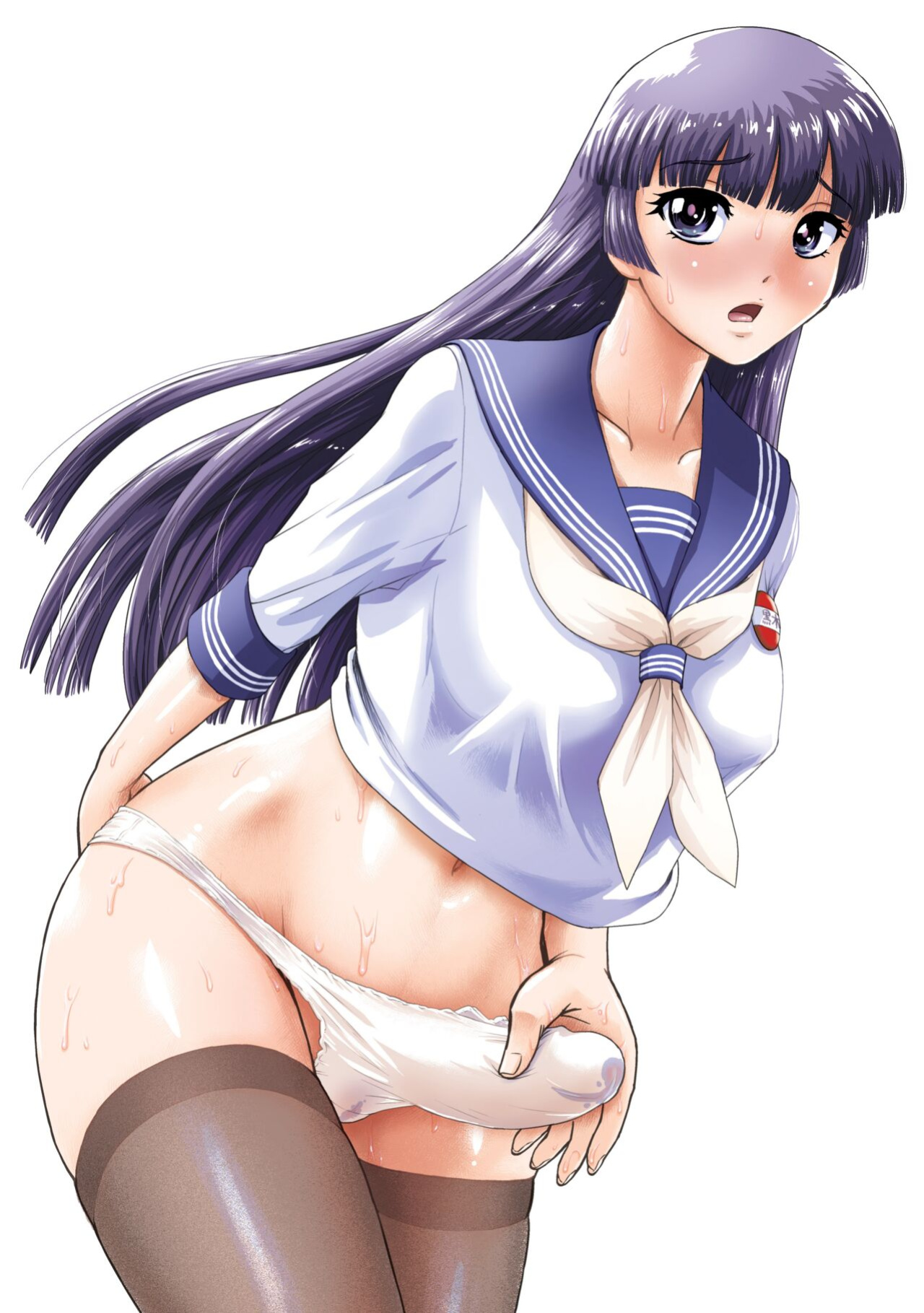 [Behind Moon (Dulce-Q)] Futanari nanode Gakkou Seikatsu ga Fuan desu 7 {Hennojin}