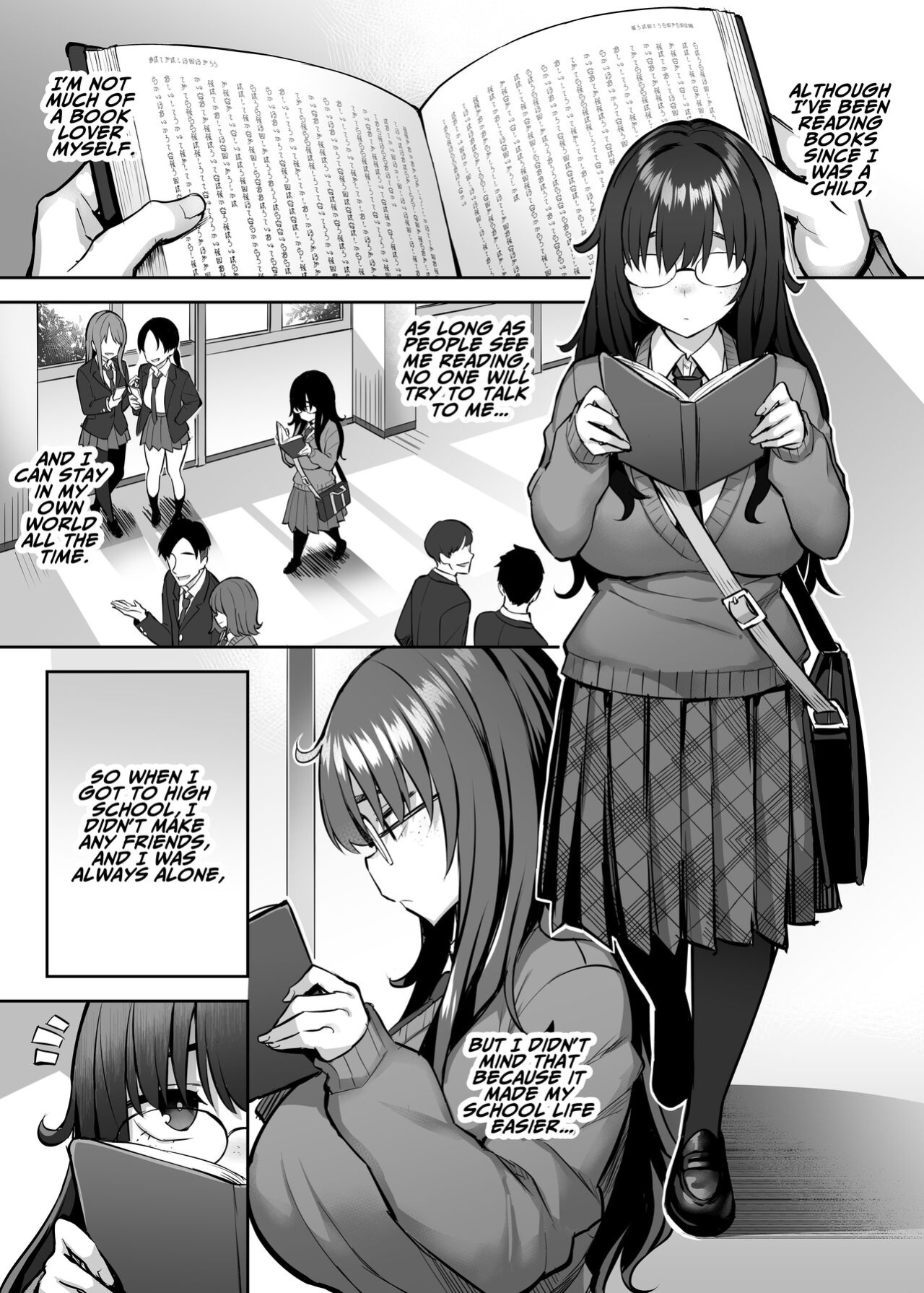 [Ichibocchi (Ichinomiya Yuu)] Moto InCha no Kyonyuu Yariman Imouto ga Erosugite, Onii-chan wa Mou...!! 0 ~Jimiko no Watashi ga Kawatta Riyuu~