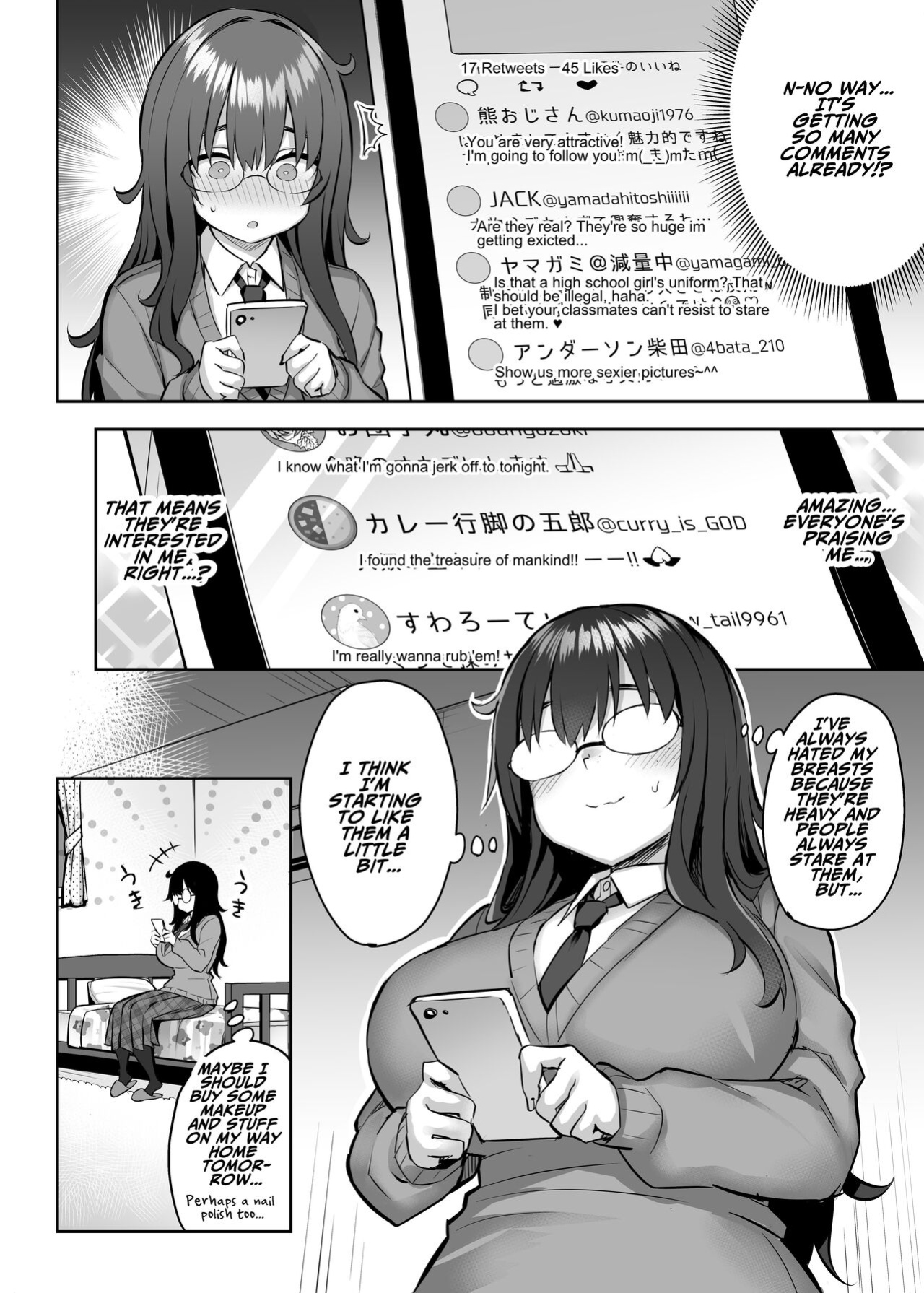 [Ichibocchi (Ichinomiya Yuu)] Moto InCha no Kyonyuu Yariman Imouto ga Erosugite, Onii-chan wa Mou...!! 0 ~Jimiko no Watashi ga Kawatta Riyuu~