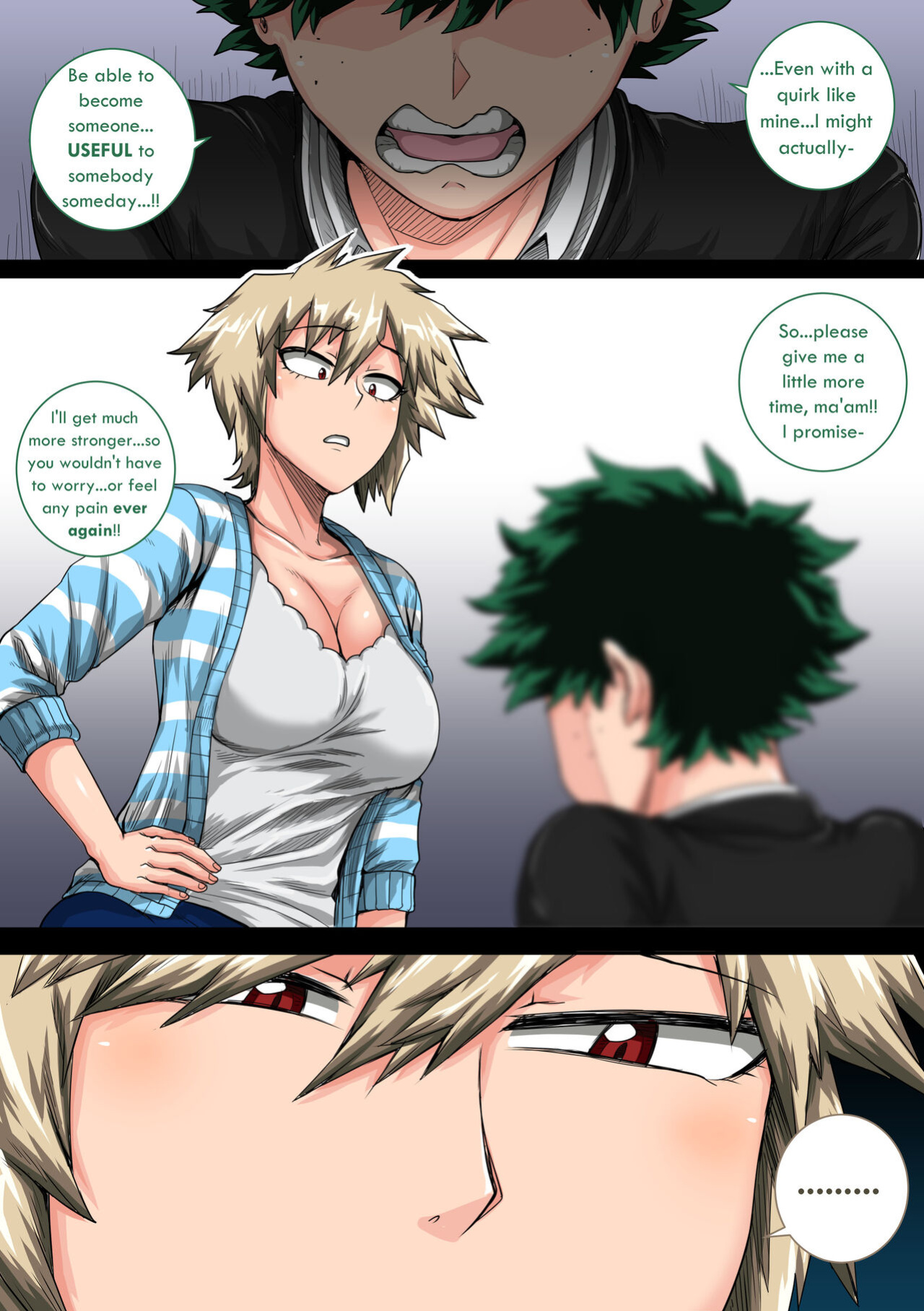 [Juicebox Koujou (Juna Juna Juice)] Summer Vacation With Bakugo's Mom Part Three Chapter One (Boku no Hero Academia)