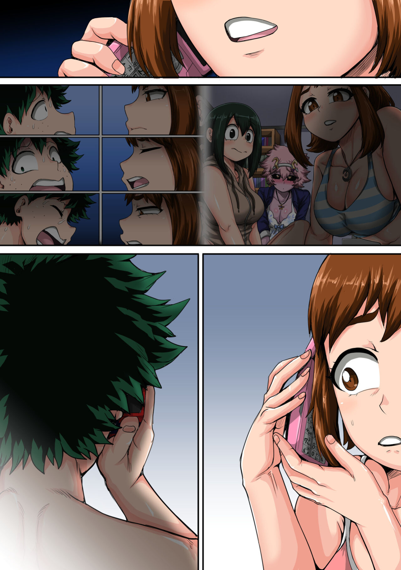 [Juicebox Koujou (Juna Juna Juice)] Summer Vacation With Bakugo's Mom Part Three Chapter One (Boku no Hero Academia)