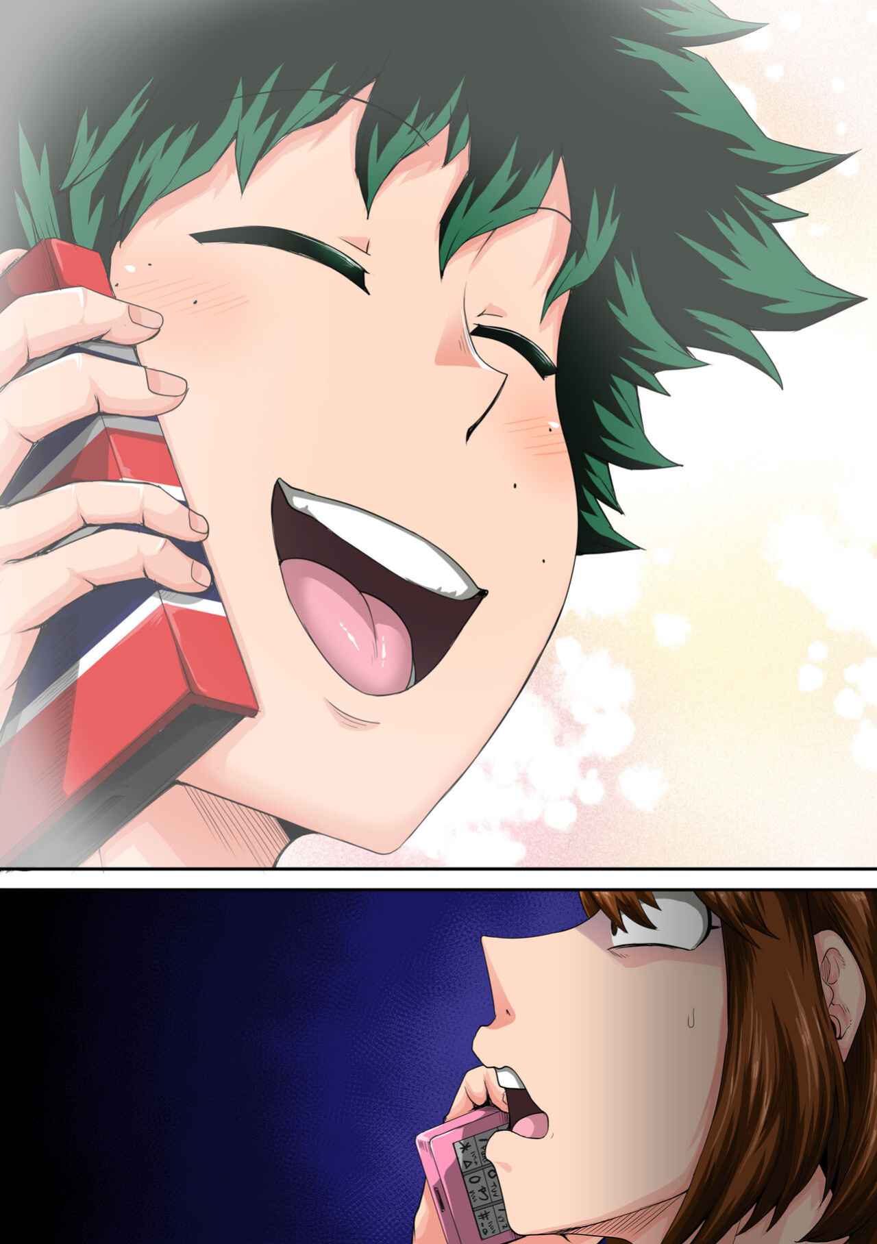 [Juicebox Koujou (Juna Juna Juice)] Summer Vacation With Bakugo's Mom Part Three Chapter One (Boku no Hero Academia)