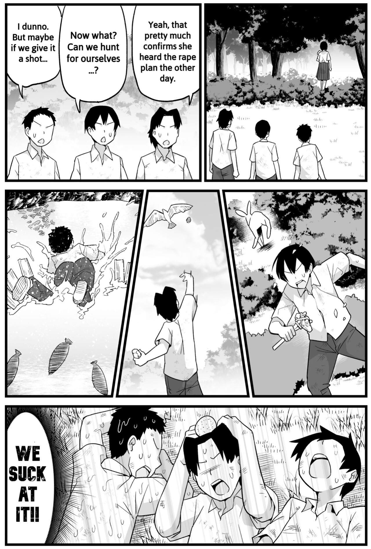 [Toilet Komoru] Mujintou JK! Choroi yo Yoshimura-san! 1 ~Nukegake Netori Hen~ [biggiedickie]