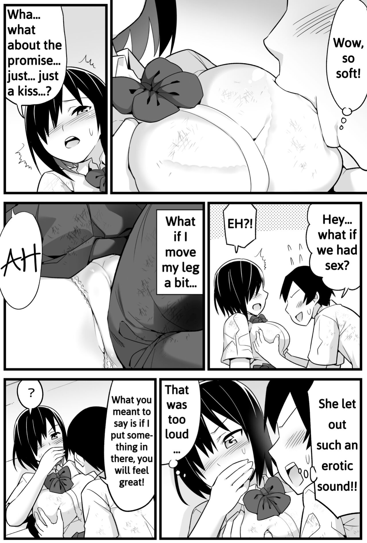 [Toilet Komoru] Mujintou JK! Choroi yo Yoshimura-san! 1 ~Nukegake Netori Hen~ [biggiedickie]