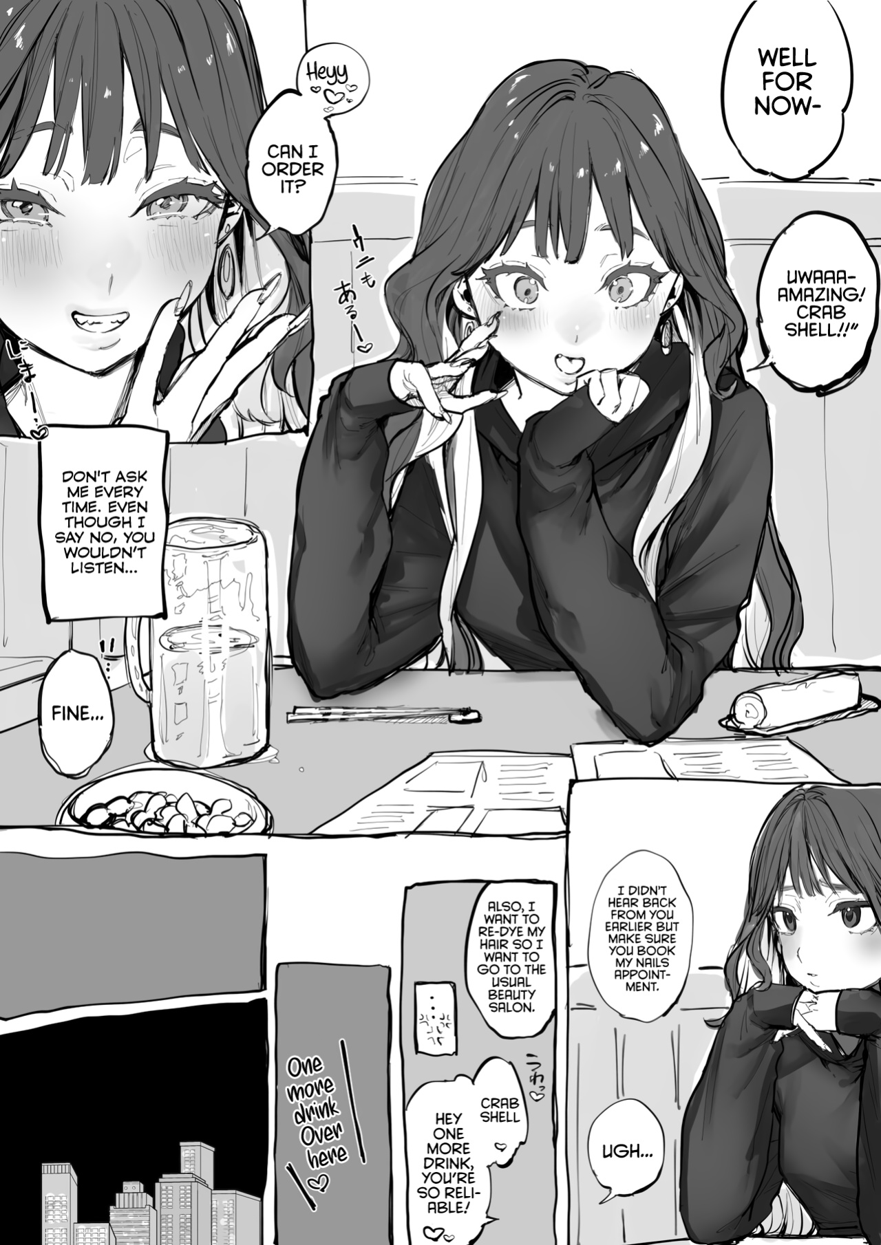 [Ushio Kiyoshi] The Story of a Domineering Neet Feeding His Girlfriend [Aphrodite Scans]