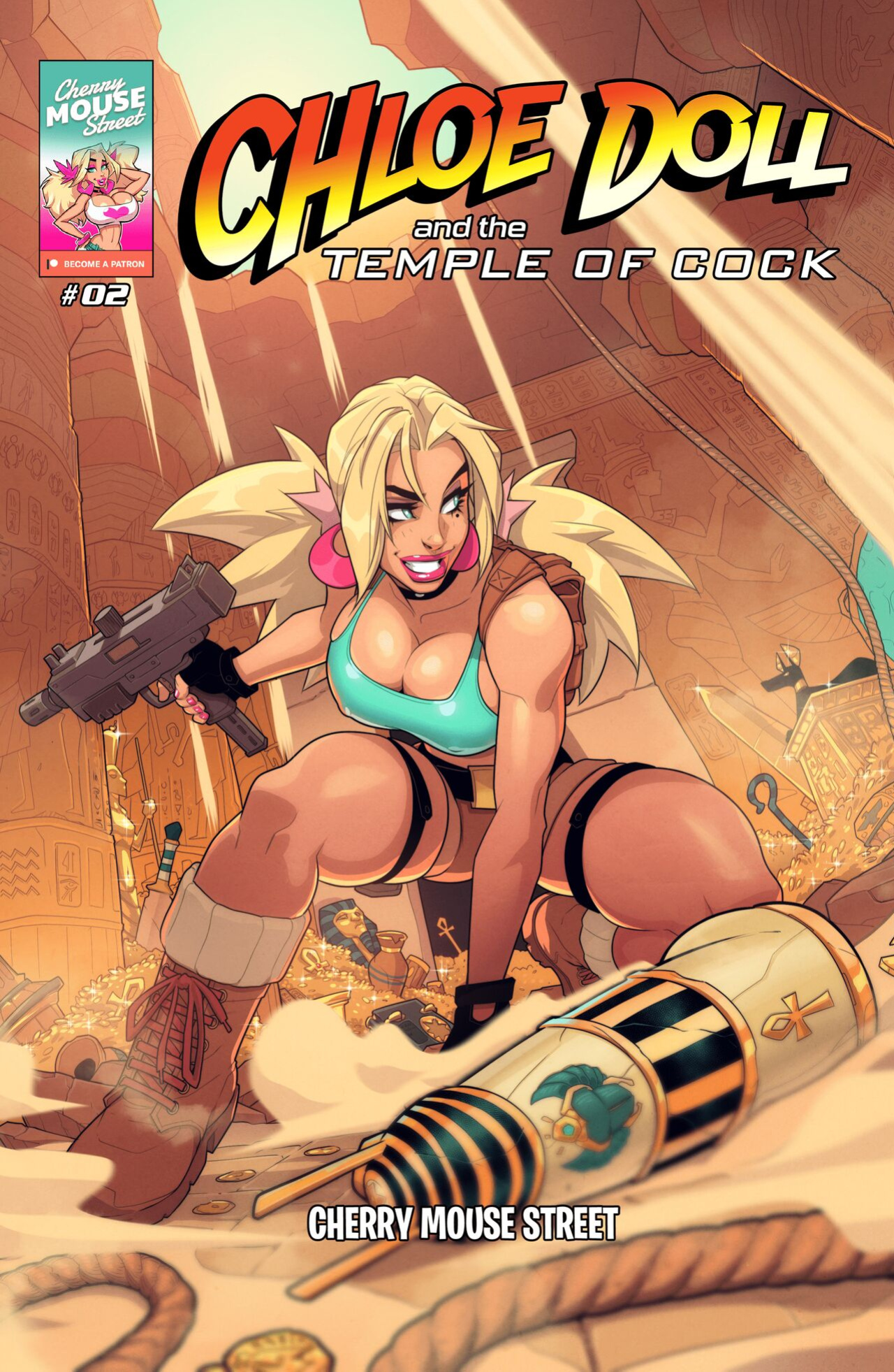[Cherry Mouse Street] Chloe Doll and the Temple of Cock (Full Comic)