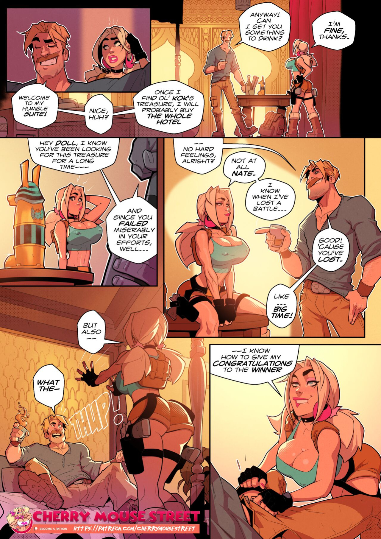 [Cherry Mouse Street] Chloe Doll and the Temple of Cock (Full Comic)