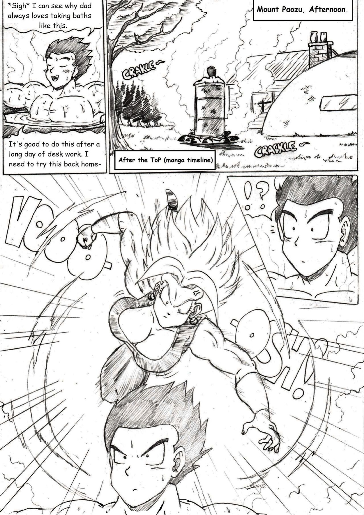[TheWriteFiction] Rematch - Gohan x Kefla (Dragon Ball Super)