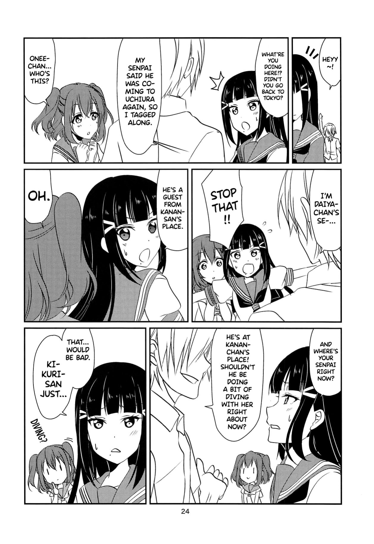 (C93) [Fukurou no Yuubinya san (Ueto Ruri)] MY Wai TONIGHT (Love Live! Sunshine!!)