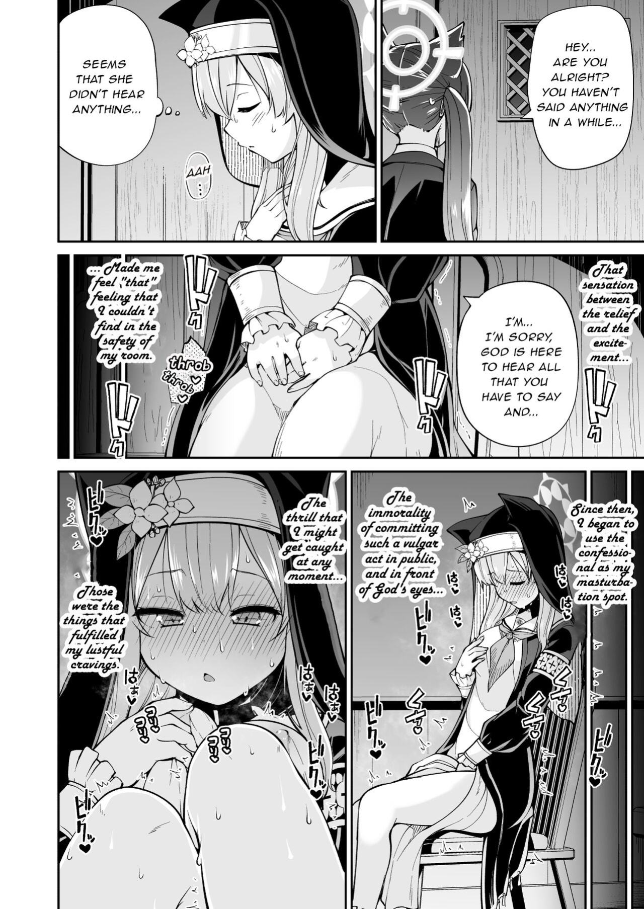 [Kitsuneya (Leafy)] Mari no Himegoto | Mari's secret (Blue Archive) [Lewd Rider Ero]