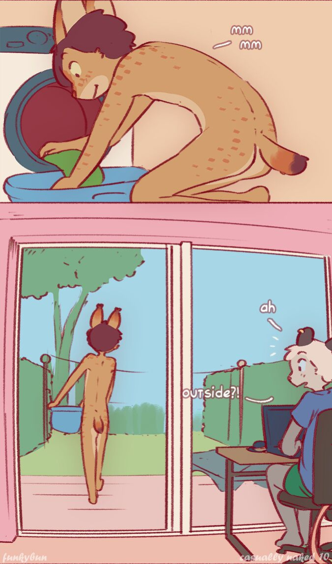 [Funkybun] Casually Naked [Backyard]