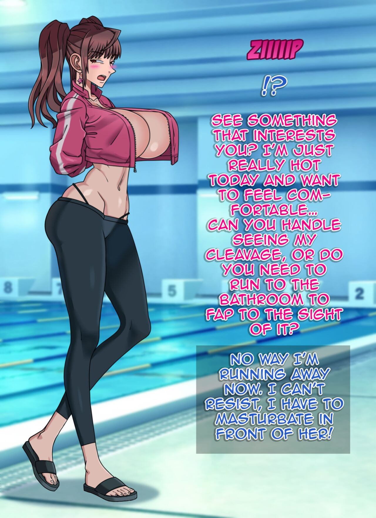 [Liquirizia] Cleaning Pool with Erika Kuramoto