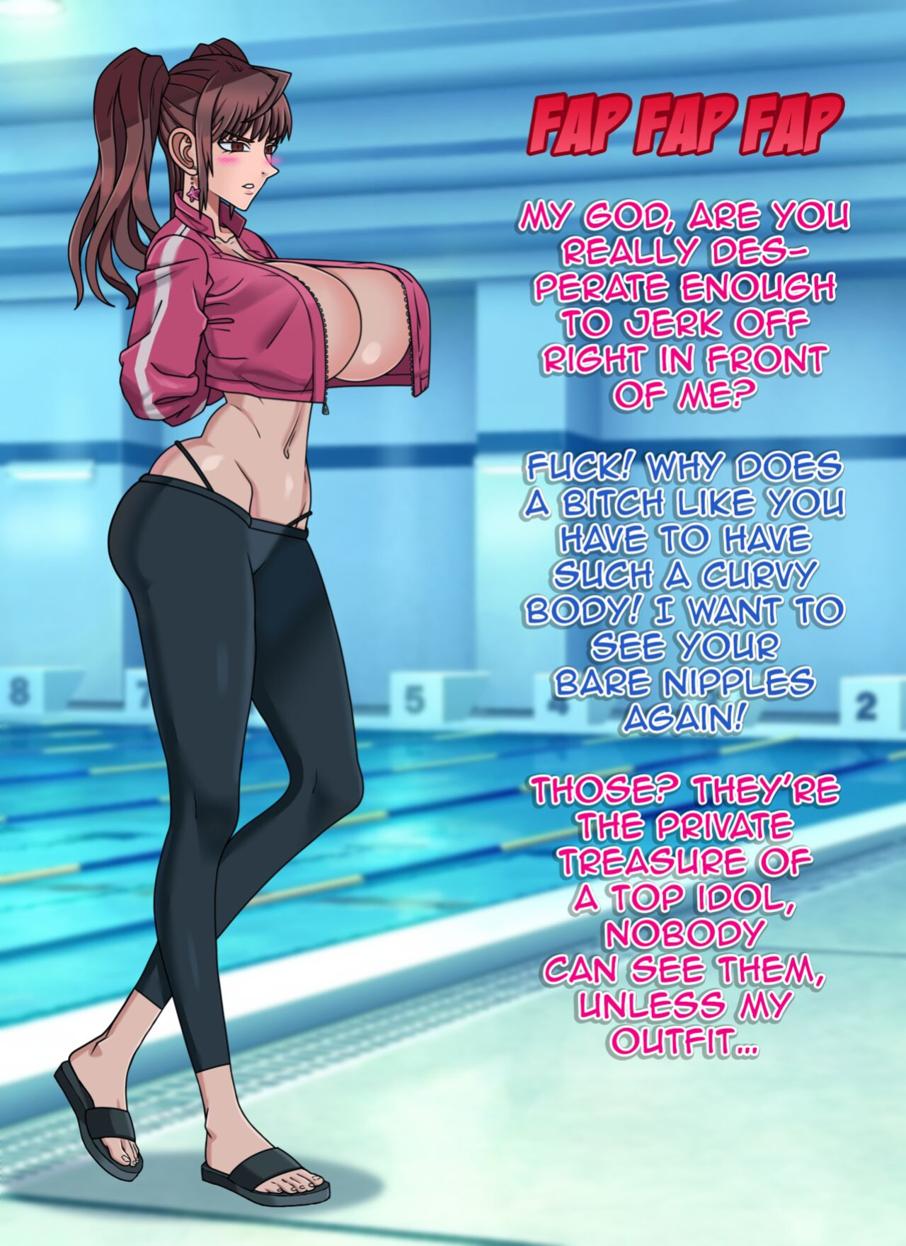 [Liquirizia] Cleaning Pool with Erika Kuramoto