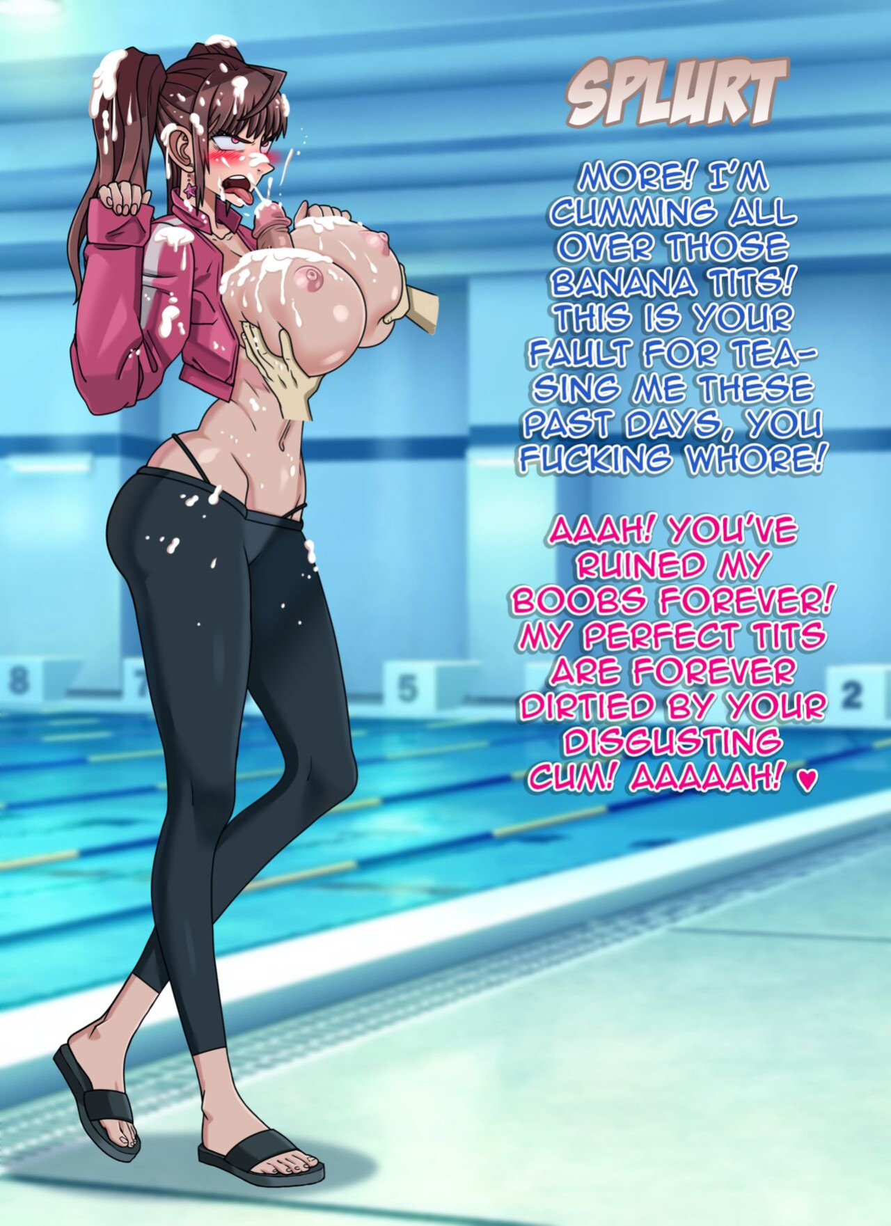 [Liquirizia] Cleaning Pool with Erika Kuramoto