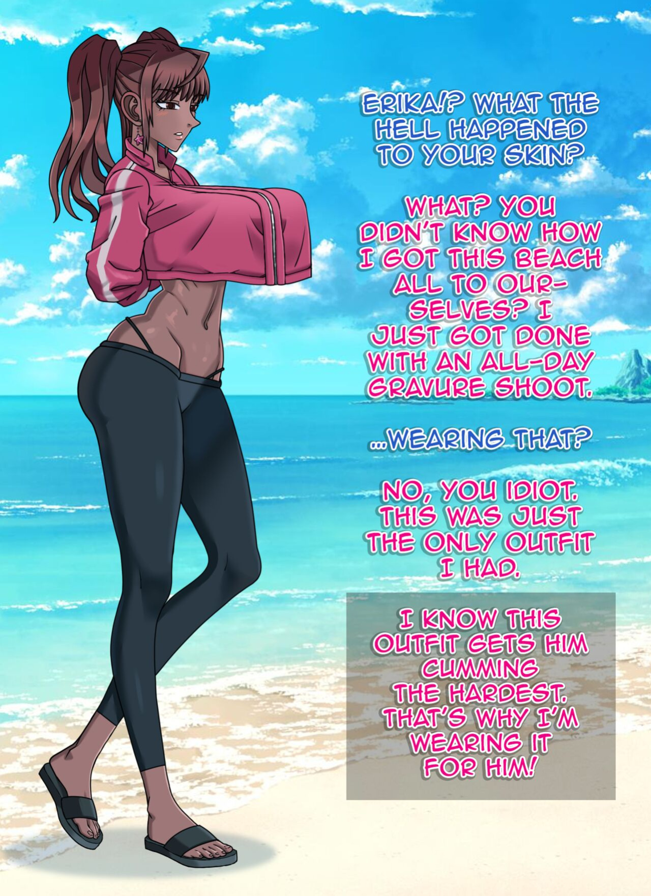 [Liquirizia] Cleaning Pool with Erika Kuramoto