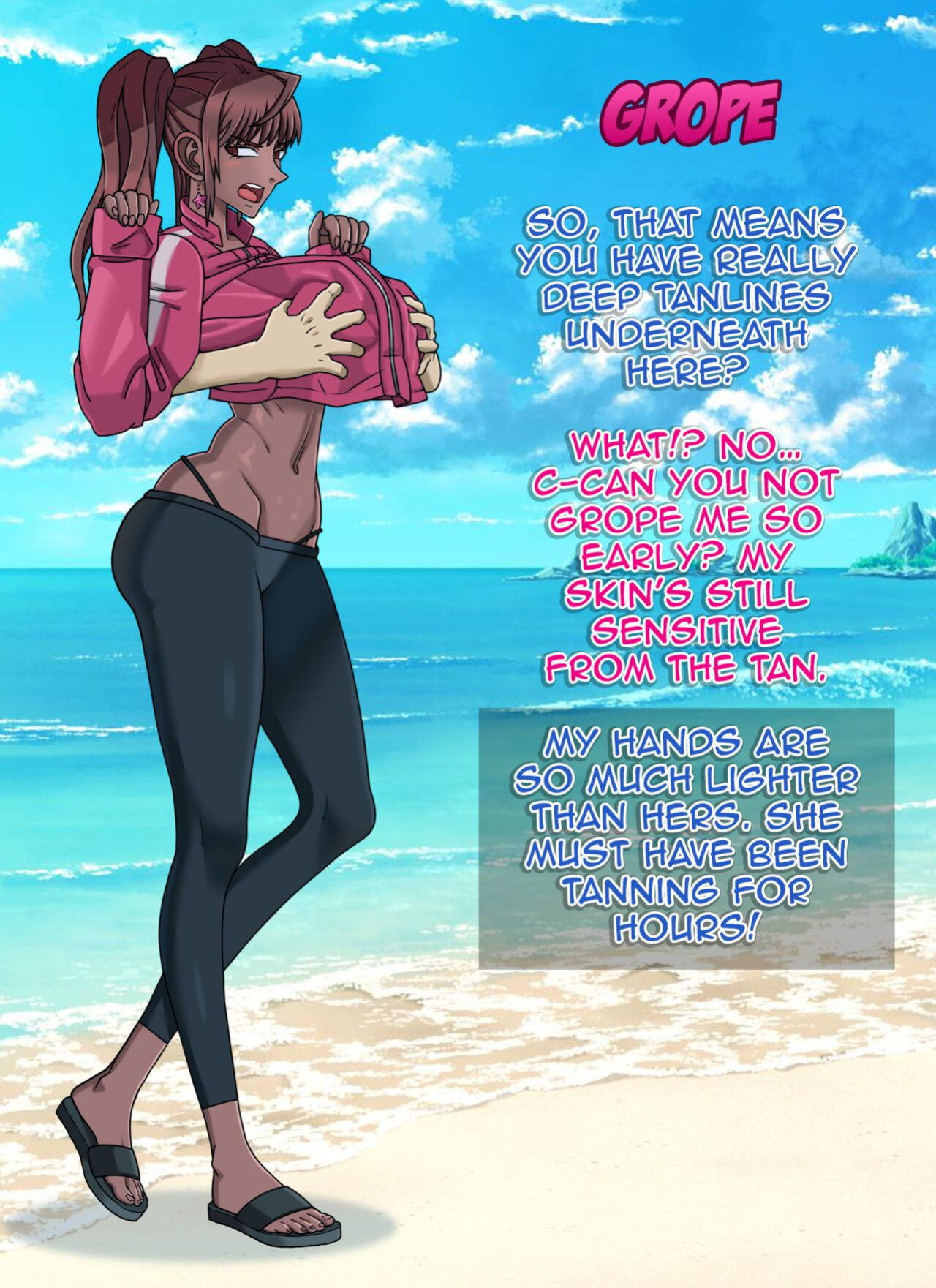 [Liquirizia] Cleaning Pool with Erika Kuramoto