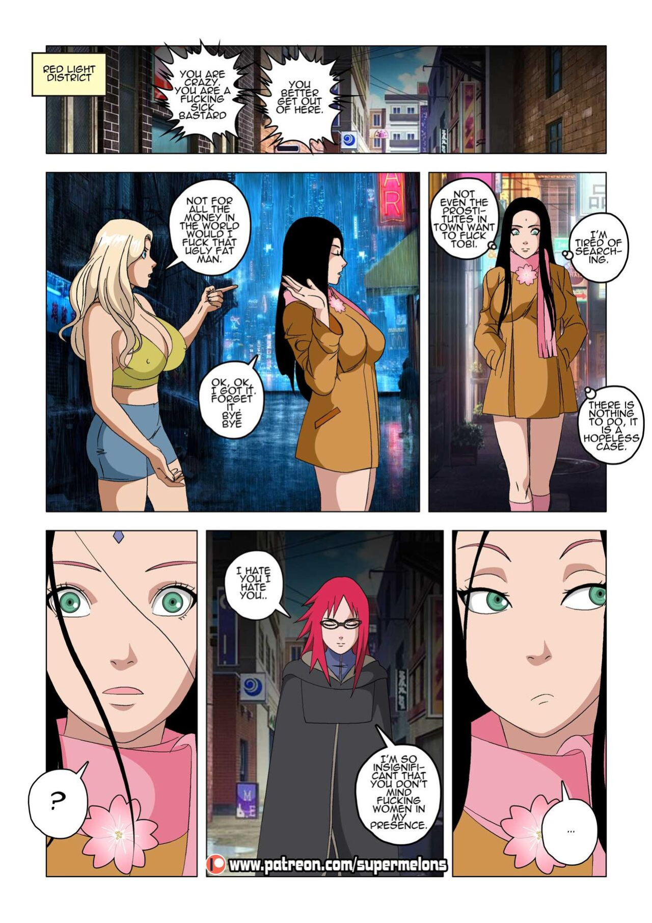 [Super Melons] The Elephant Man’s Lady (Naruto)