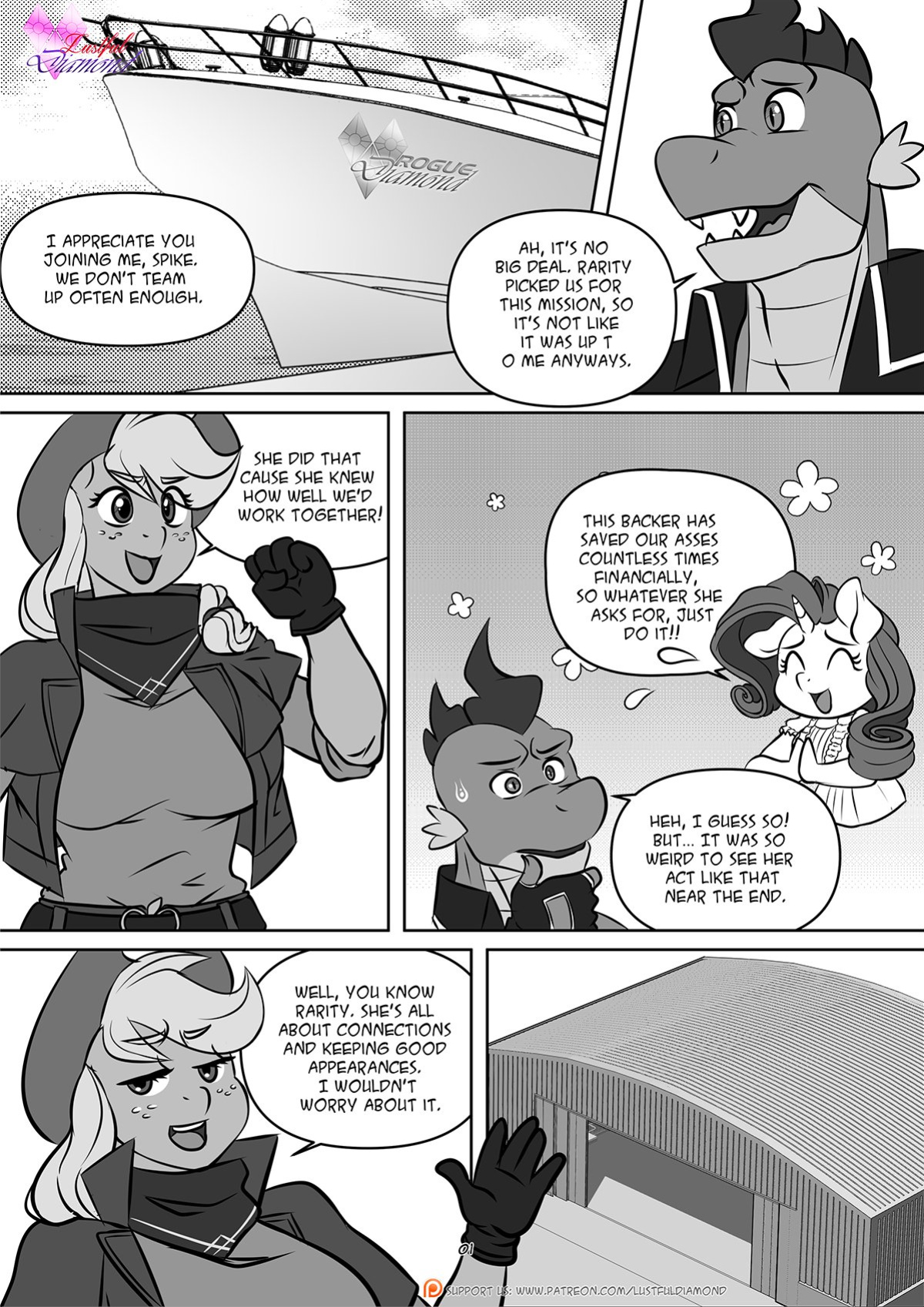 [Pia-Sama] Lustful Diamond - The Long Way Back (My Little Pony: Friendship is Magic)