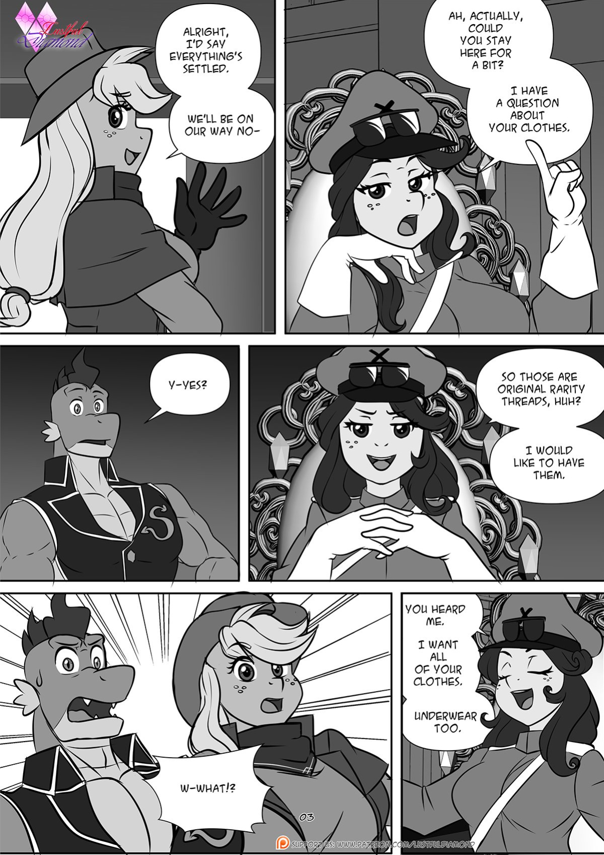 [Pia-Sama] Lustful Diamond - The Long Way Back (My Little Pony: Friendship is Magic)