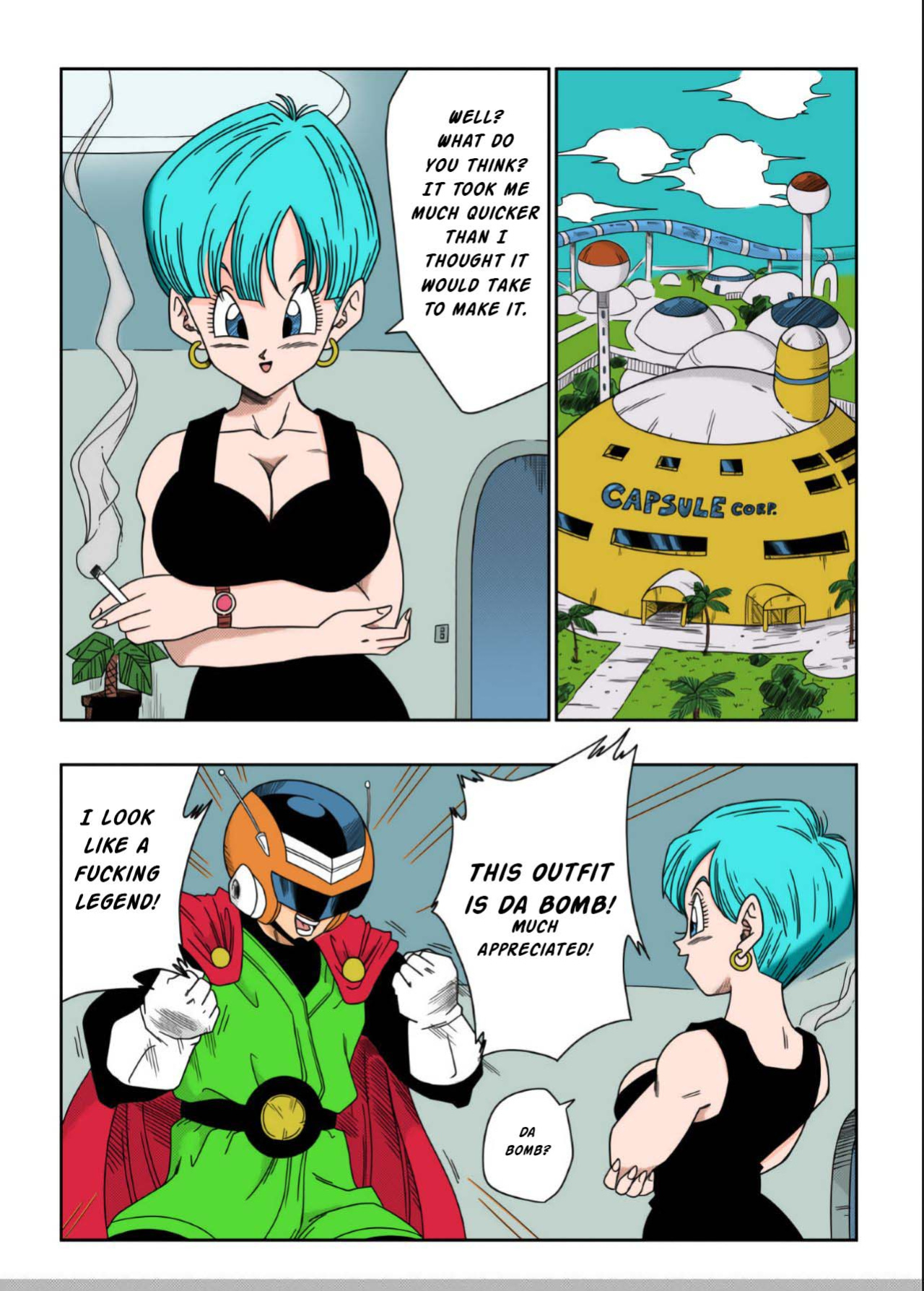 [Fix][Yamamoto] LOVE TRIANGLE Z Part 1-4 (Dragon Ball Z) [Spoof translation]