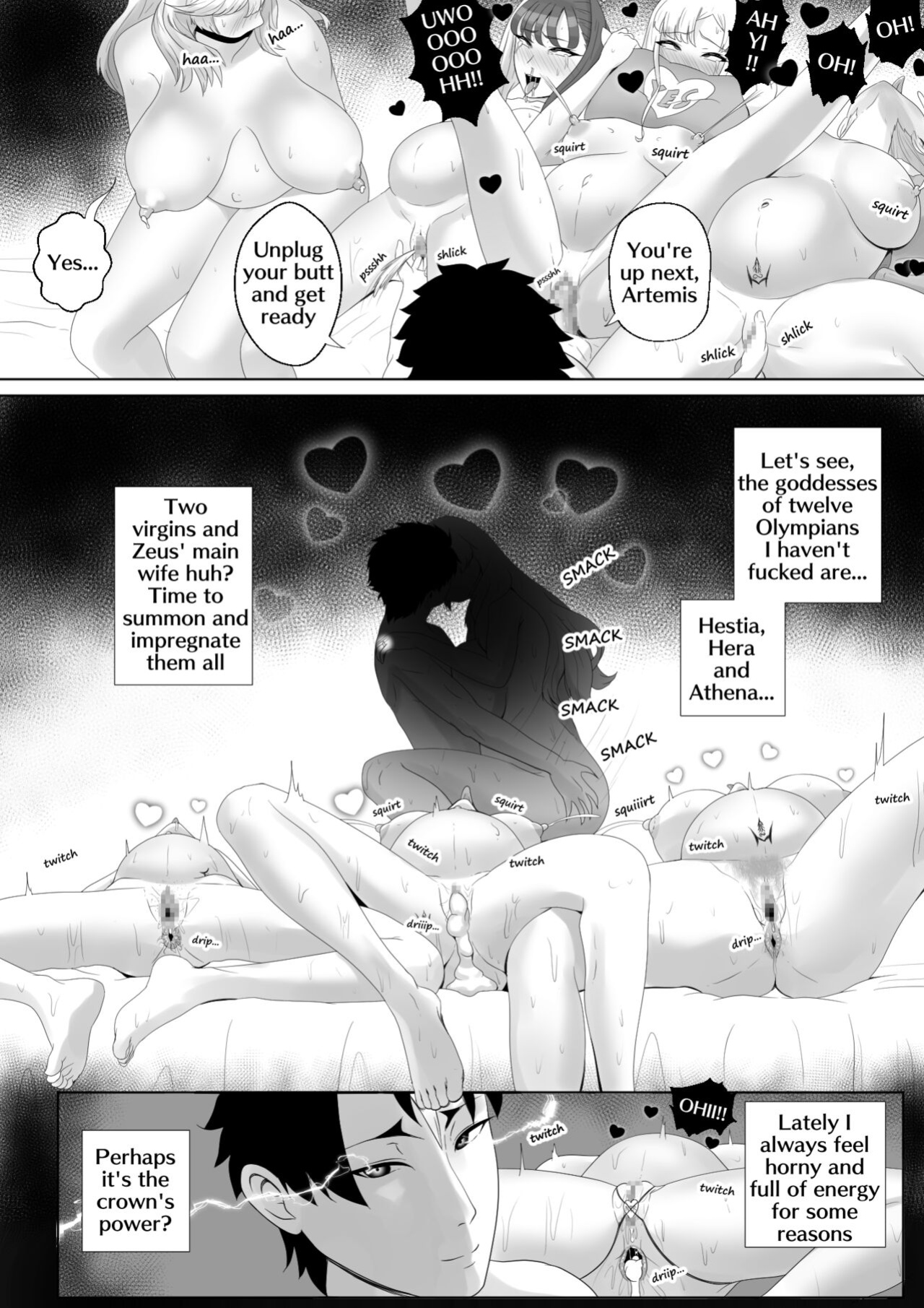 [kmvt] Olympus Megami Harem no Erohon | Olympus Goddesses Harem Comic (Fate/Grand Order)