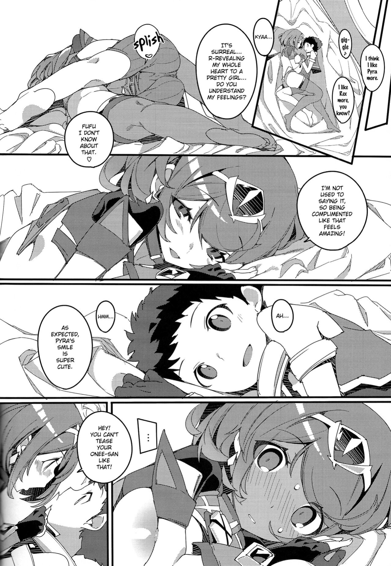 (C100) [Potato Salad (Himekuri)] Homura Homenobi (Xenoblade Chronicles 2) [Saki-Kotowari]