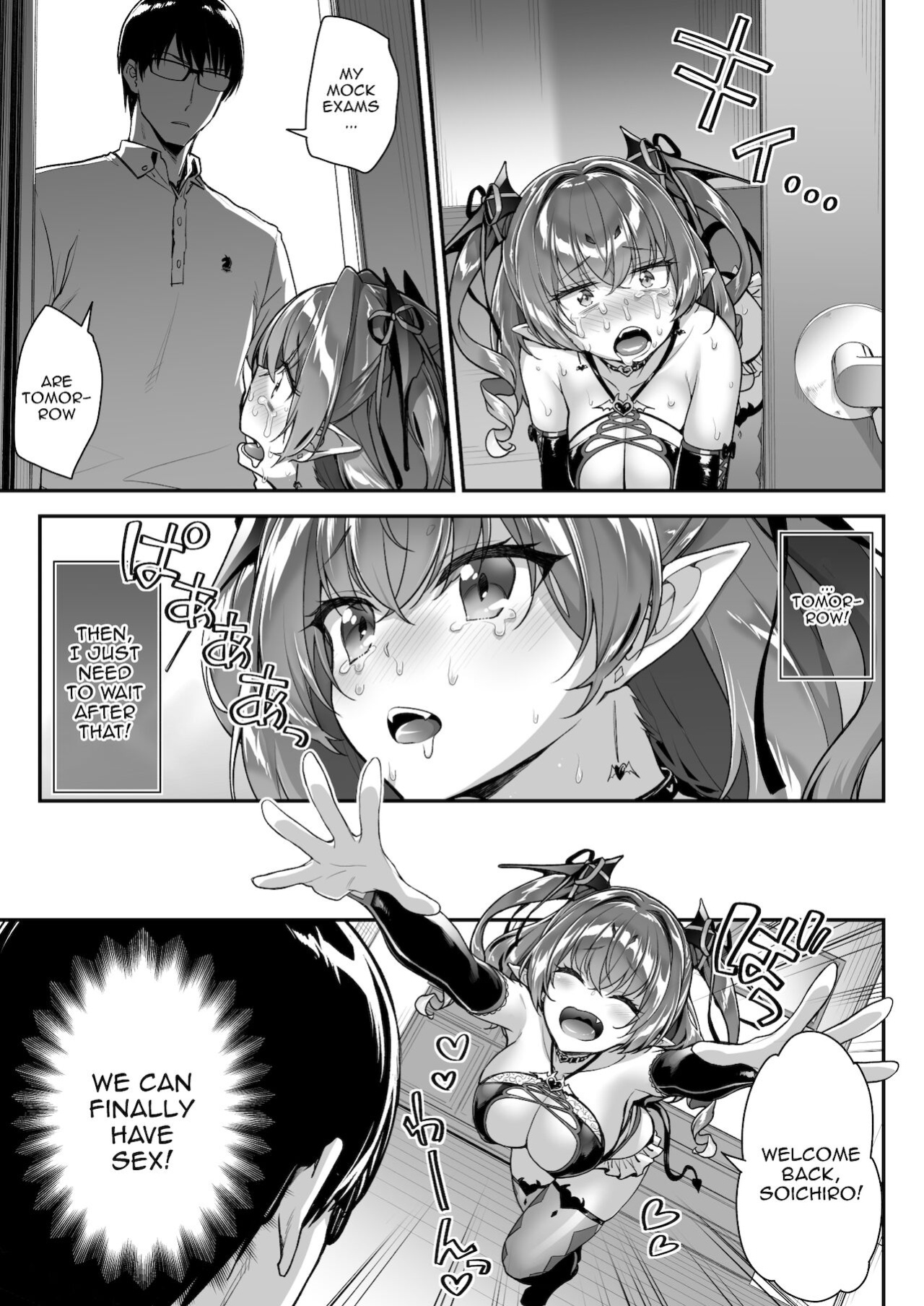 [Ichinose Land] Zako Succubus-chan wa Semen ga Hoshii no! | This Small Fry Succubus-chan Wants Your Sperm!