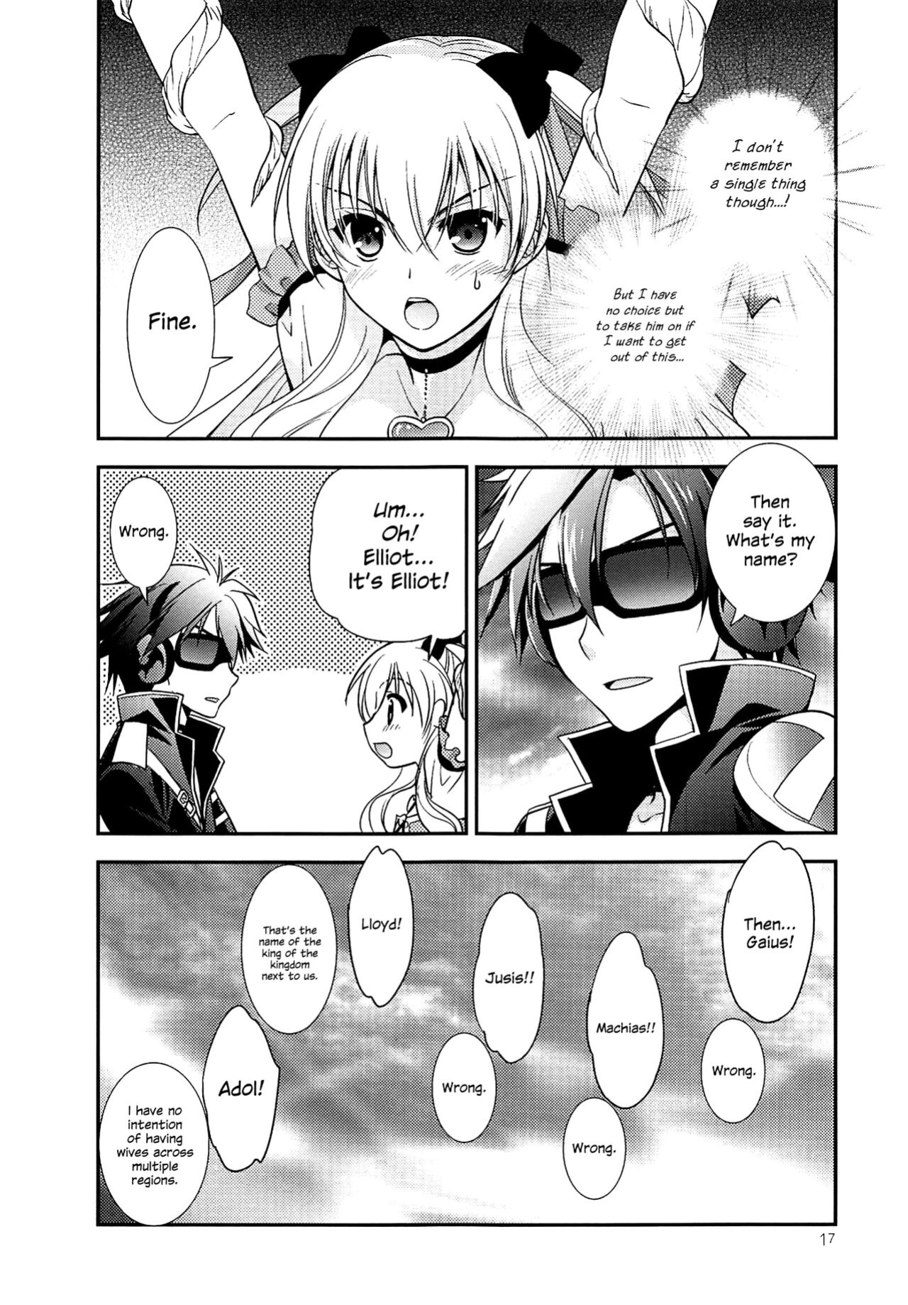 (C89) [C.A.T (Morisaki Kurumi)] Kuroi Rekishi no Kyousoukyoku (The Legend of Heroes: Sen no Kiseki 2, Magical Girl Alisa, Tokyo Xanadu) {Hennojin}