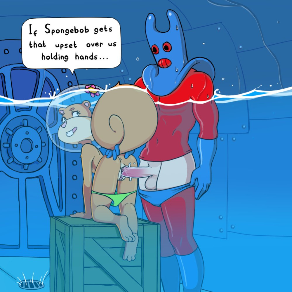 [b-intend] Sandy x Man Ray (Spongebob Squarepants)