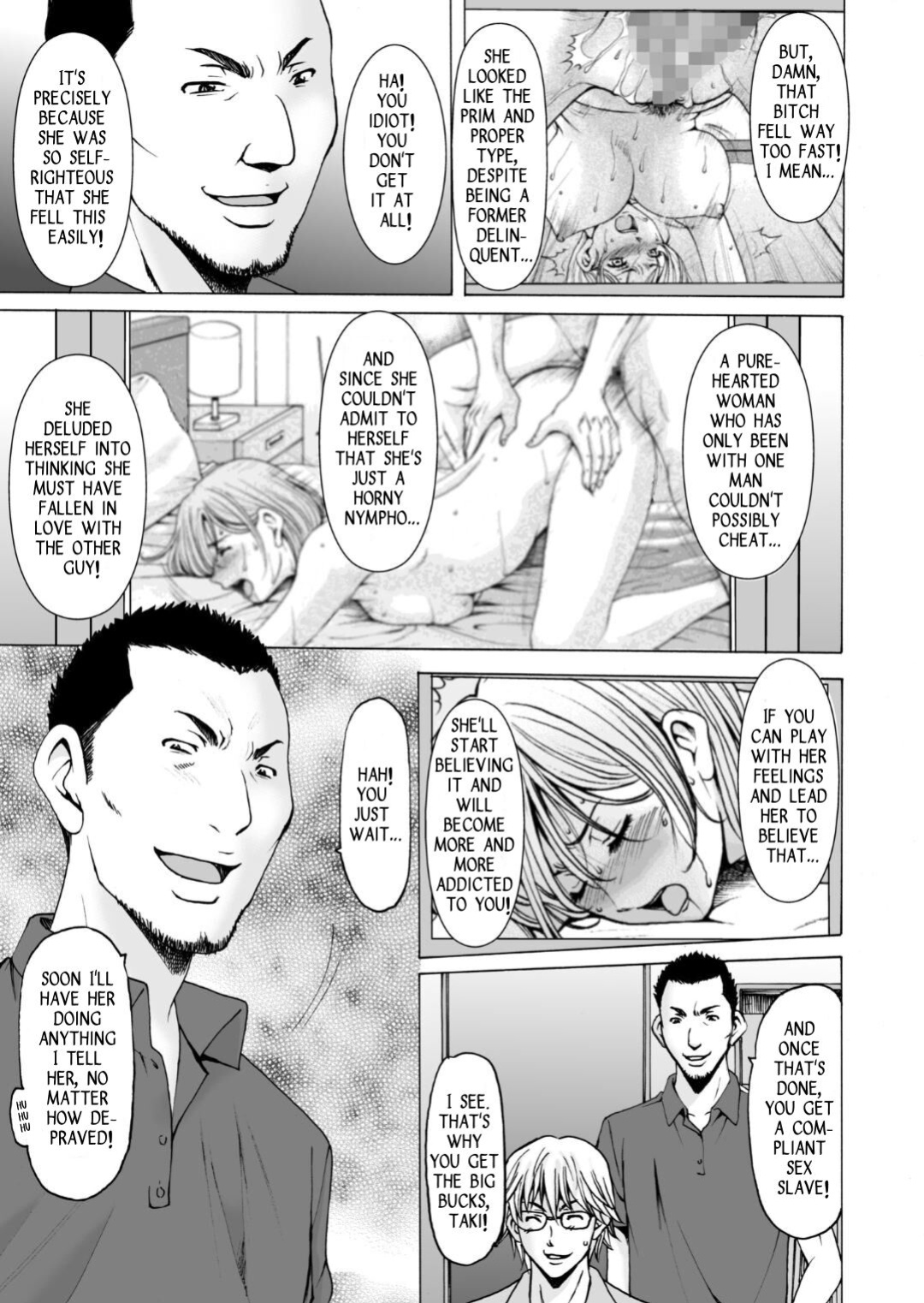 [Hoshino Ryuichi] Motoyan Zuma ga Ochite kara | After my Reformed Delinquent Wife Fell