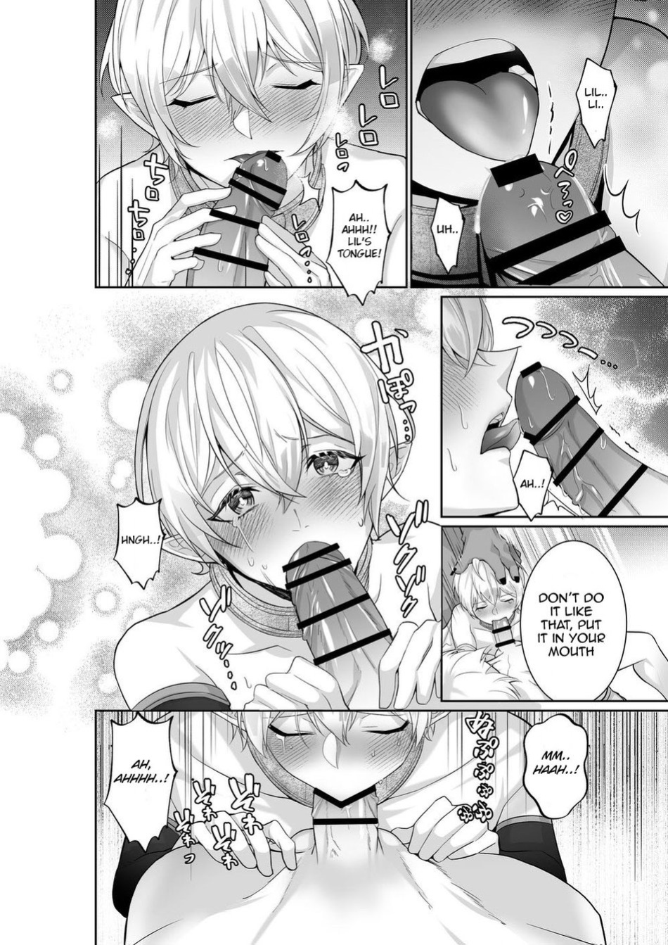 [Akagirenya (Kinokoyun)] Elf Ouji-tachi no Kairaku Ochi Orc no Mama ni Naru nante | The Pleasure Fall of the Elven Princes