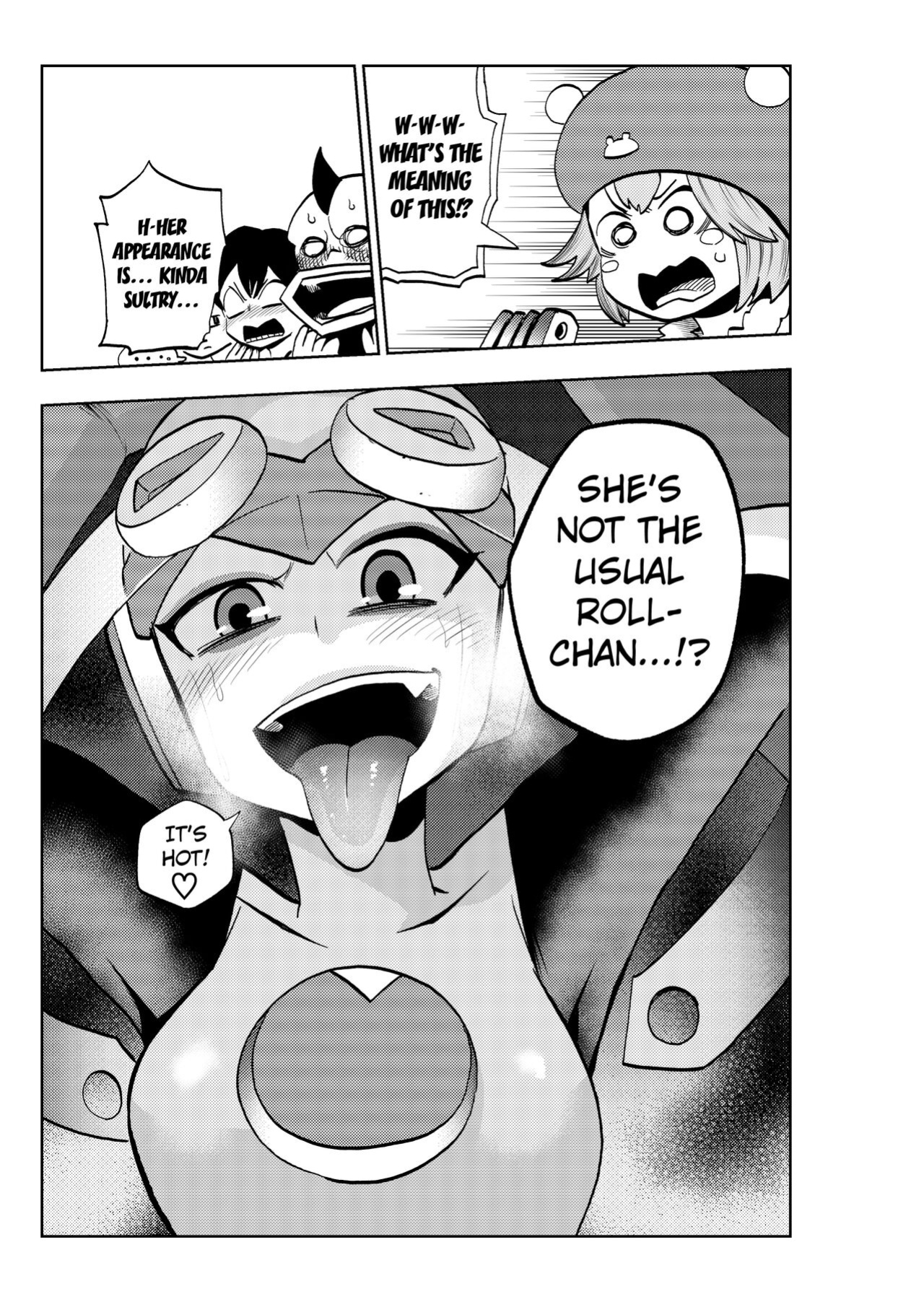 [23-ji Shuugyou (Yoshiguchi Song)] dark rolling (Rockman.EXE) [Kuraudo]