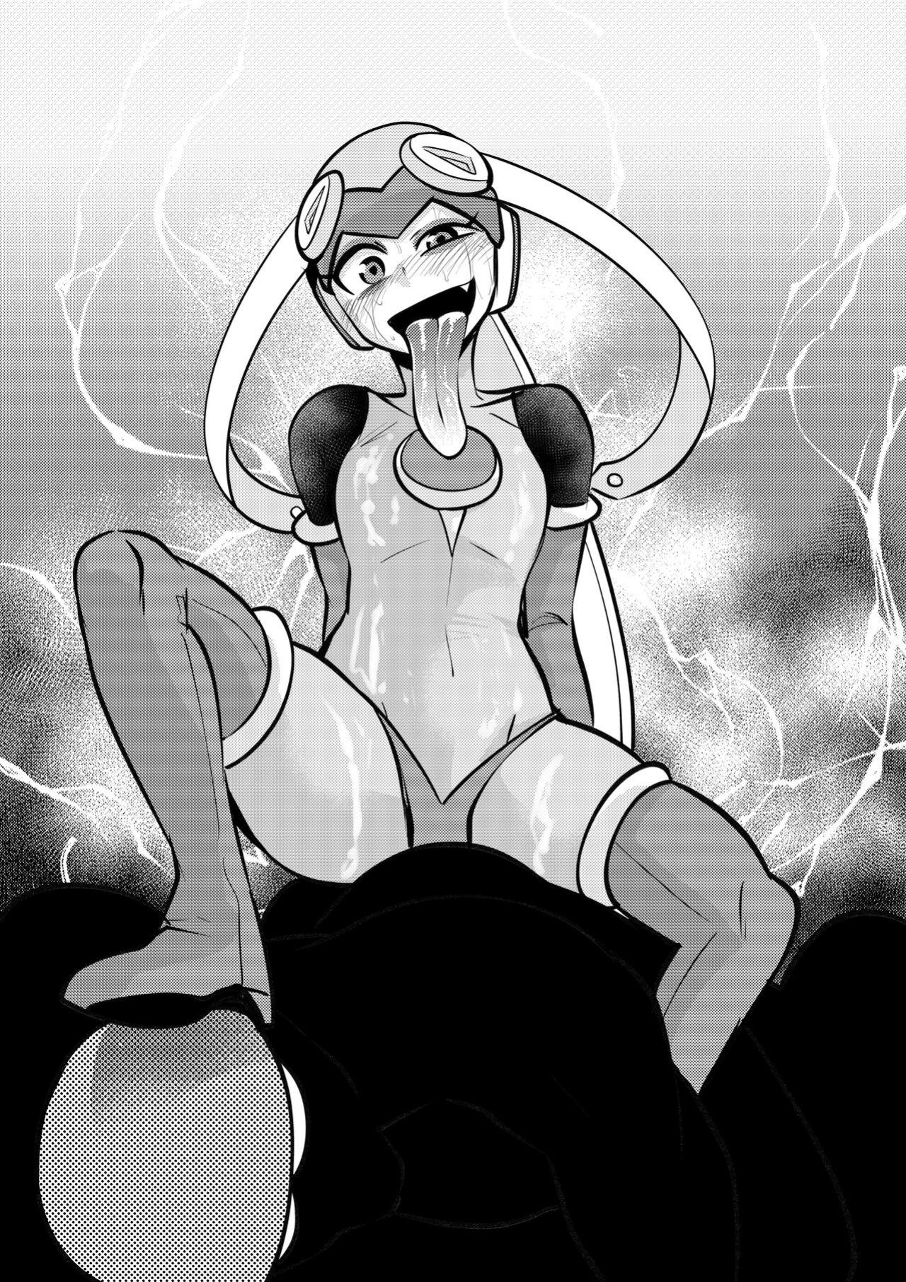 [23-ji Shuugyou (Yoshiguchi Song)] dark rolling (Rockman.EXE) [Kuraudo]