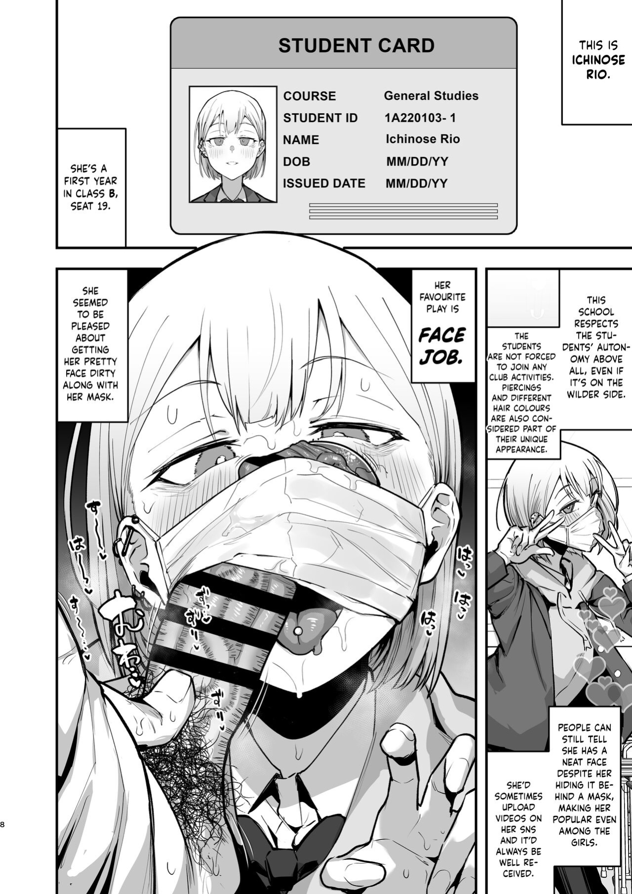 [Anon's Flood Myth (Anon 2-okunen)] Joshikou Ni Seiyokusyorigakari To Shite Hennyuushita Danseito Ni Yoru Kiroku 1 & 2 | The Record Of A Male Student Being Transferred To A Girls' School To Take Care Of Their Sexual Needs. Chapter 1 & 2