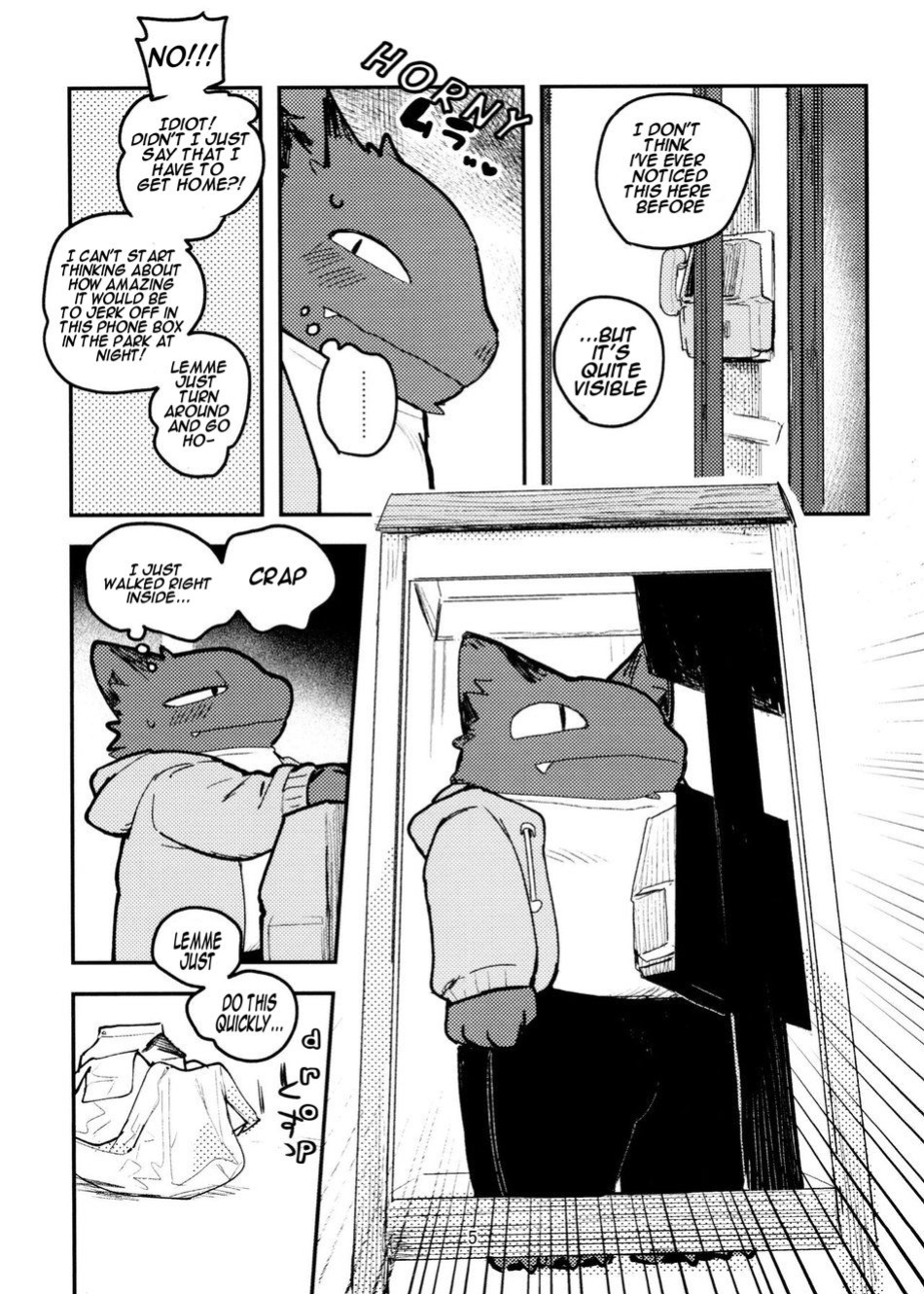 (Kemoket 11) [Rubber Cup Boys (INAX)] Nekoda-kun at the phone box!!!!