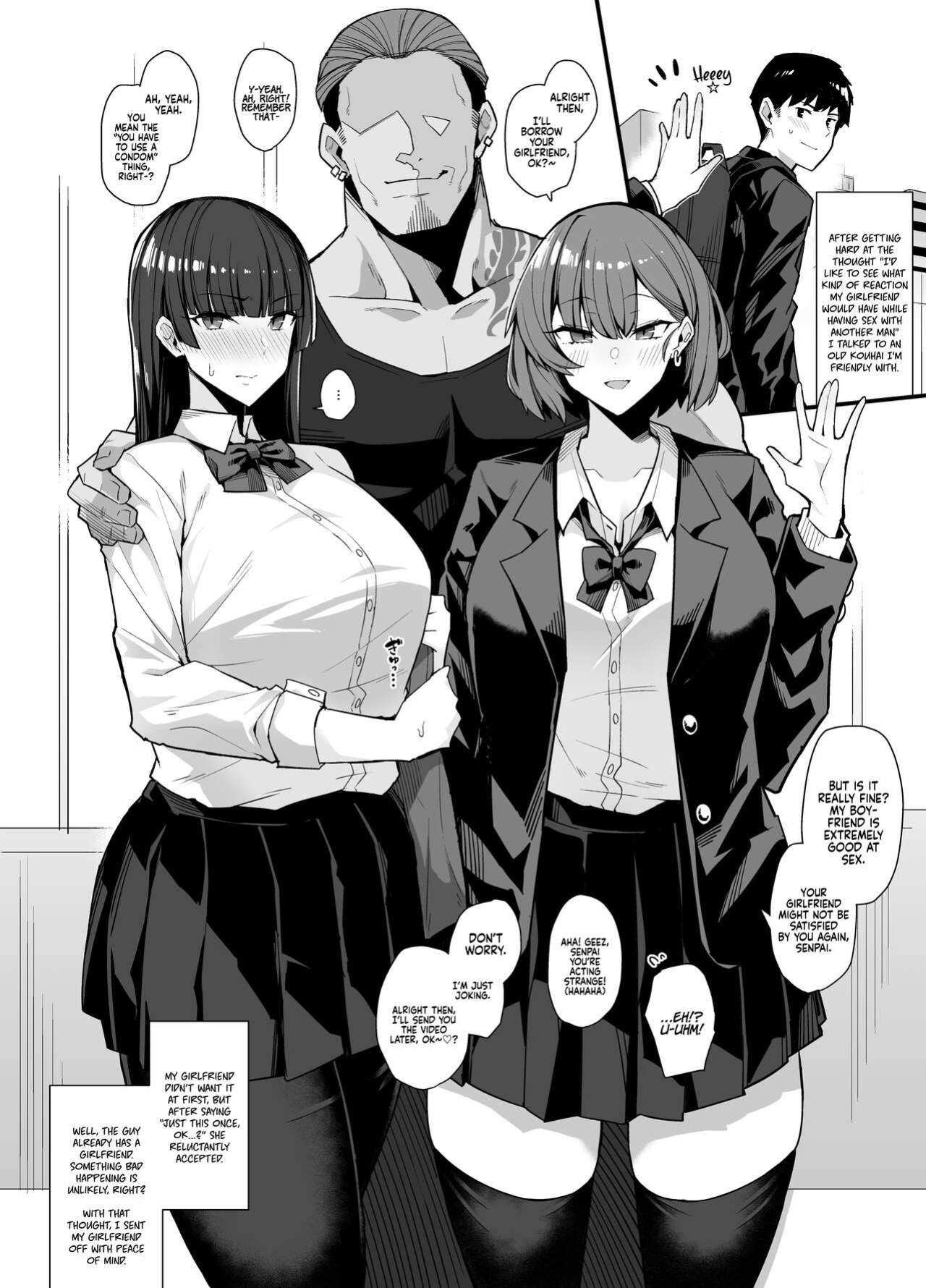[Arimura Daikon] Gyaru Chukai Netorase | Cuckoldry Mediator Gyaru [Coffedrug]