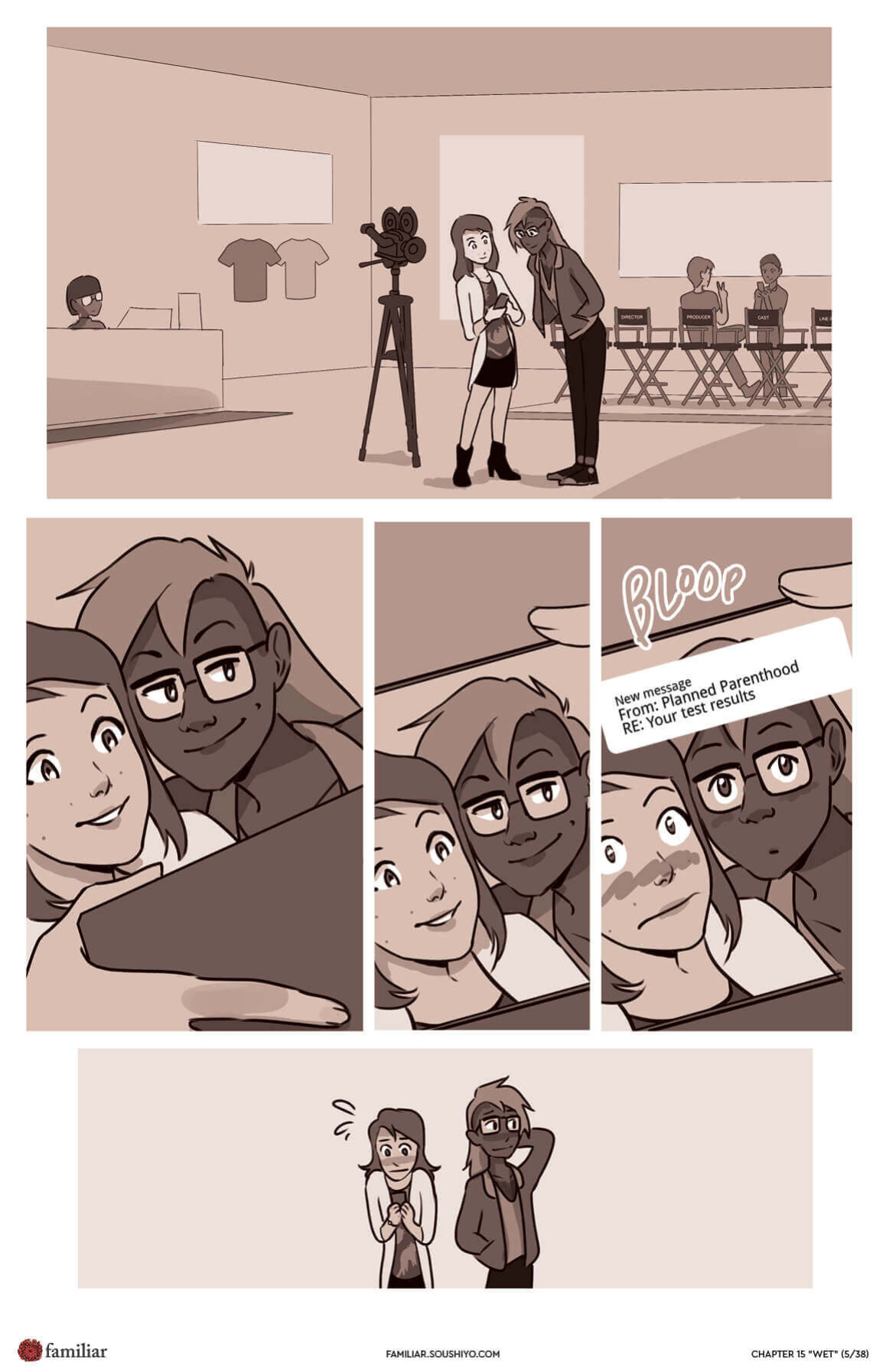 Familiar [Soushiyo] - Act 2 - Chapter 15 - Wet Part 2