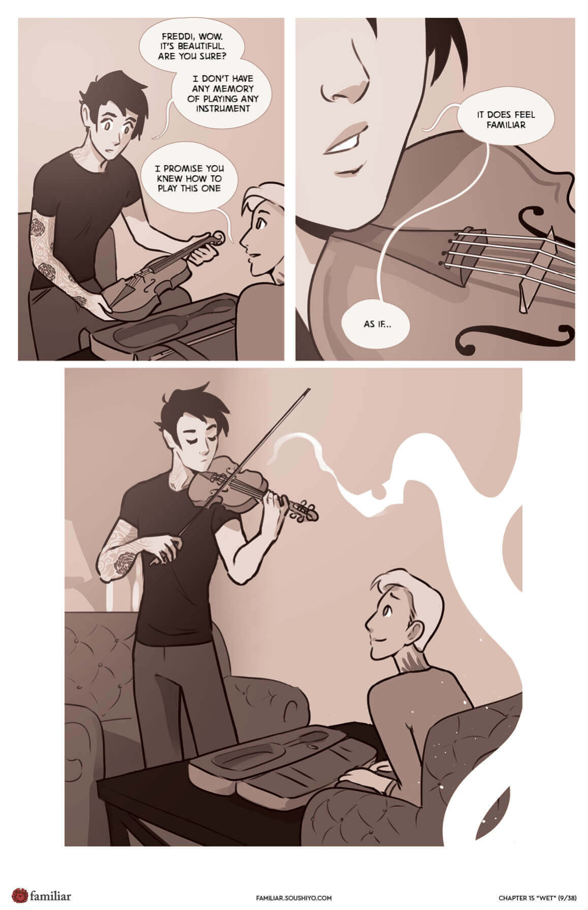 Familiar [Soushiyo] - Act 2 - Chapter 15 - Wet Part 2